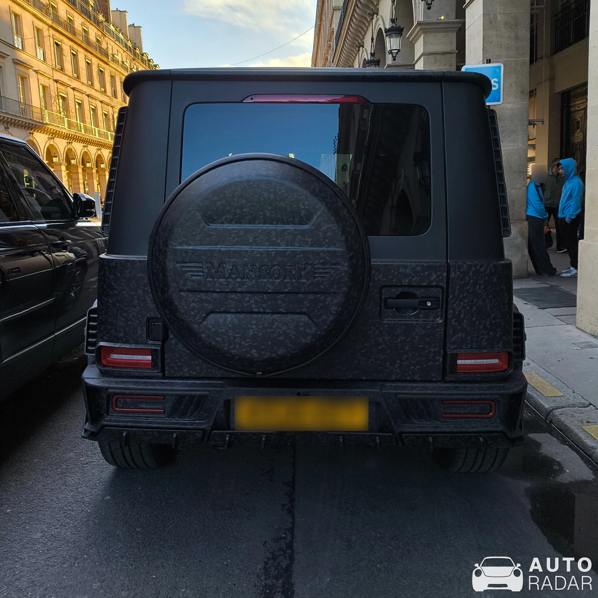 Mercedes-AMG G 63 4x4² W463 Mansory spotted in Paris