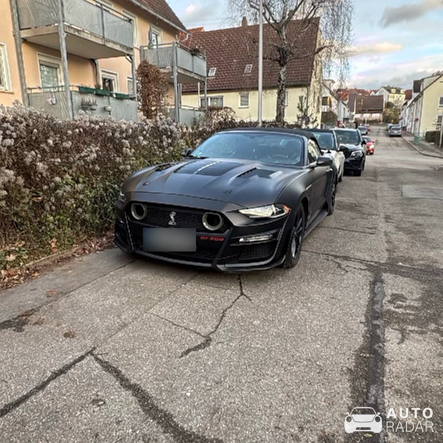 Ford Mustang Shelby GT500 Convertible spotted in Remseck am Neckar, Deutschland
