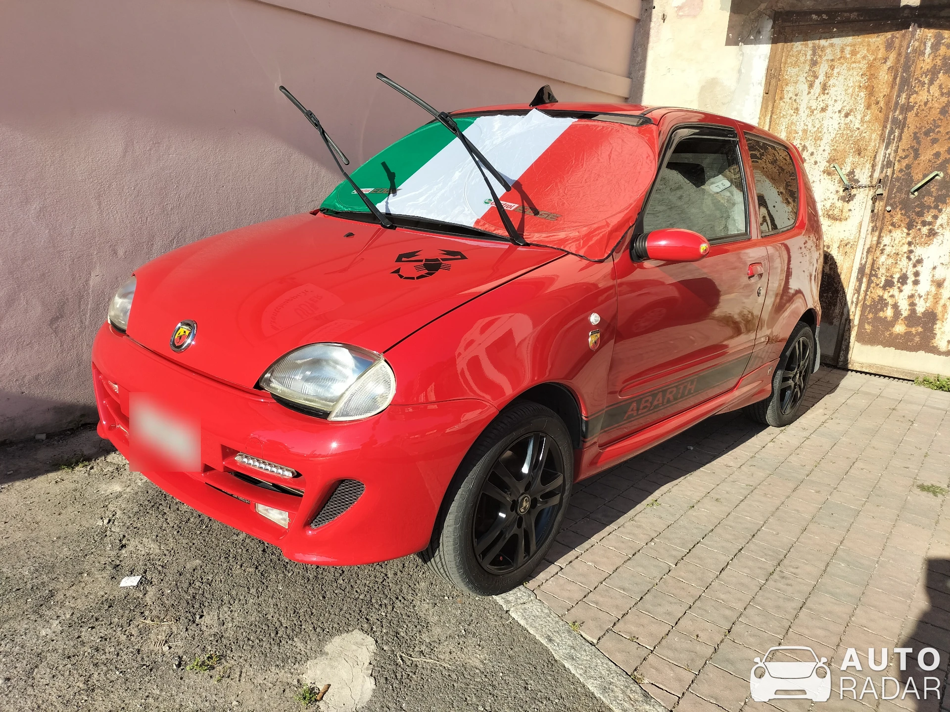 Fiat 850 Abarth spotted in Portoferraio