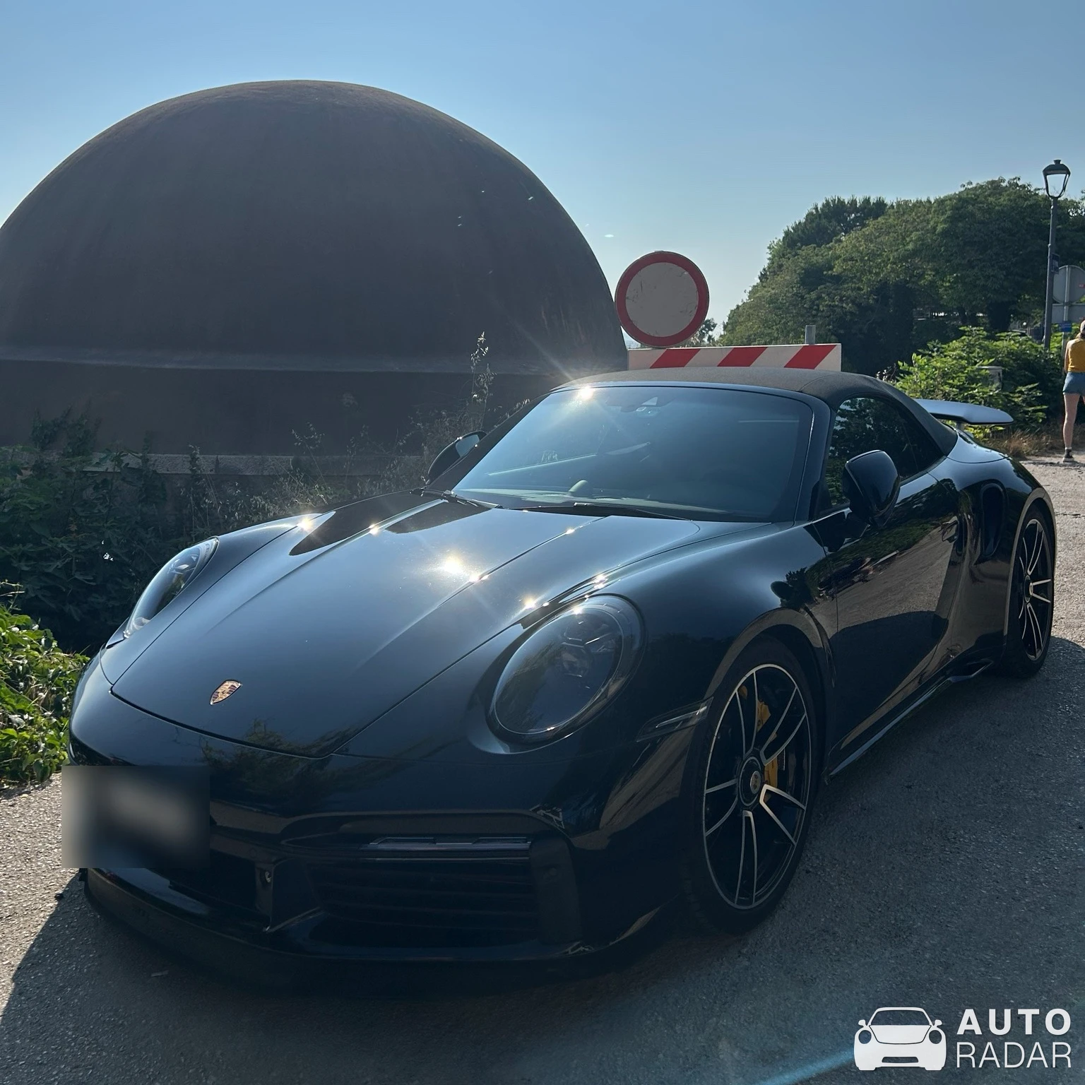Porsche 992 Turbo S Cabriolet Mansory spotted in Zadar