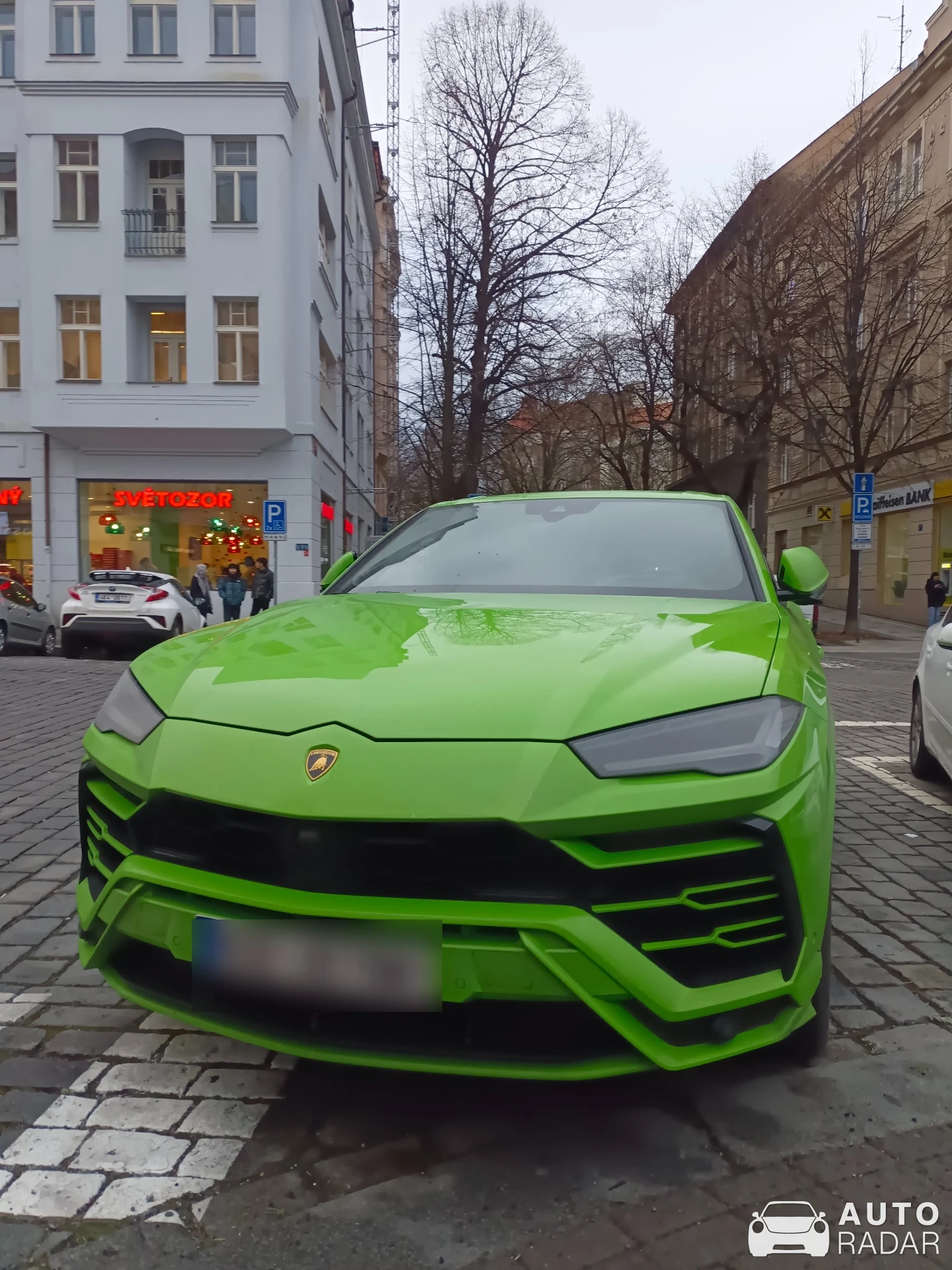 Lamborghini Urus spotted in Praha 6, Česko
