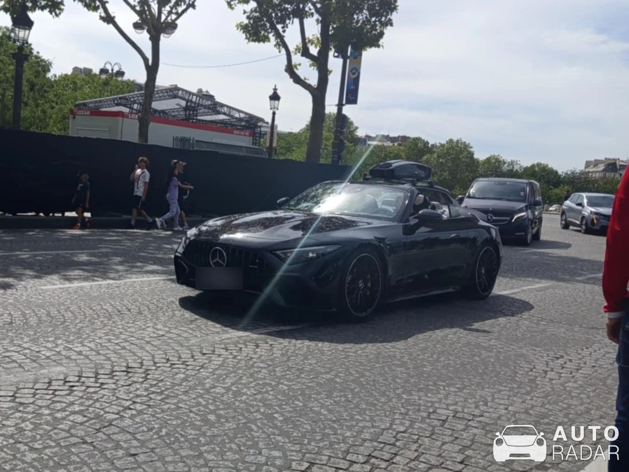 Mercedes-AMG SL 63 R232 spotted in Paris, France
