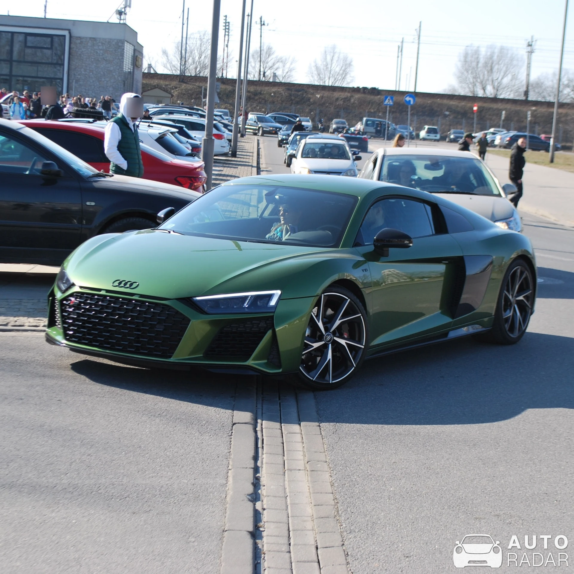 Audi R8 V10 2019 spotted in Warszawa, Poland
