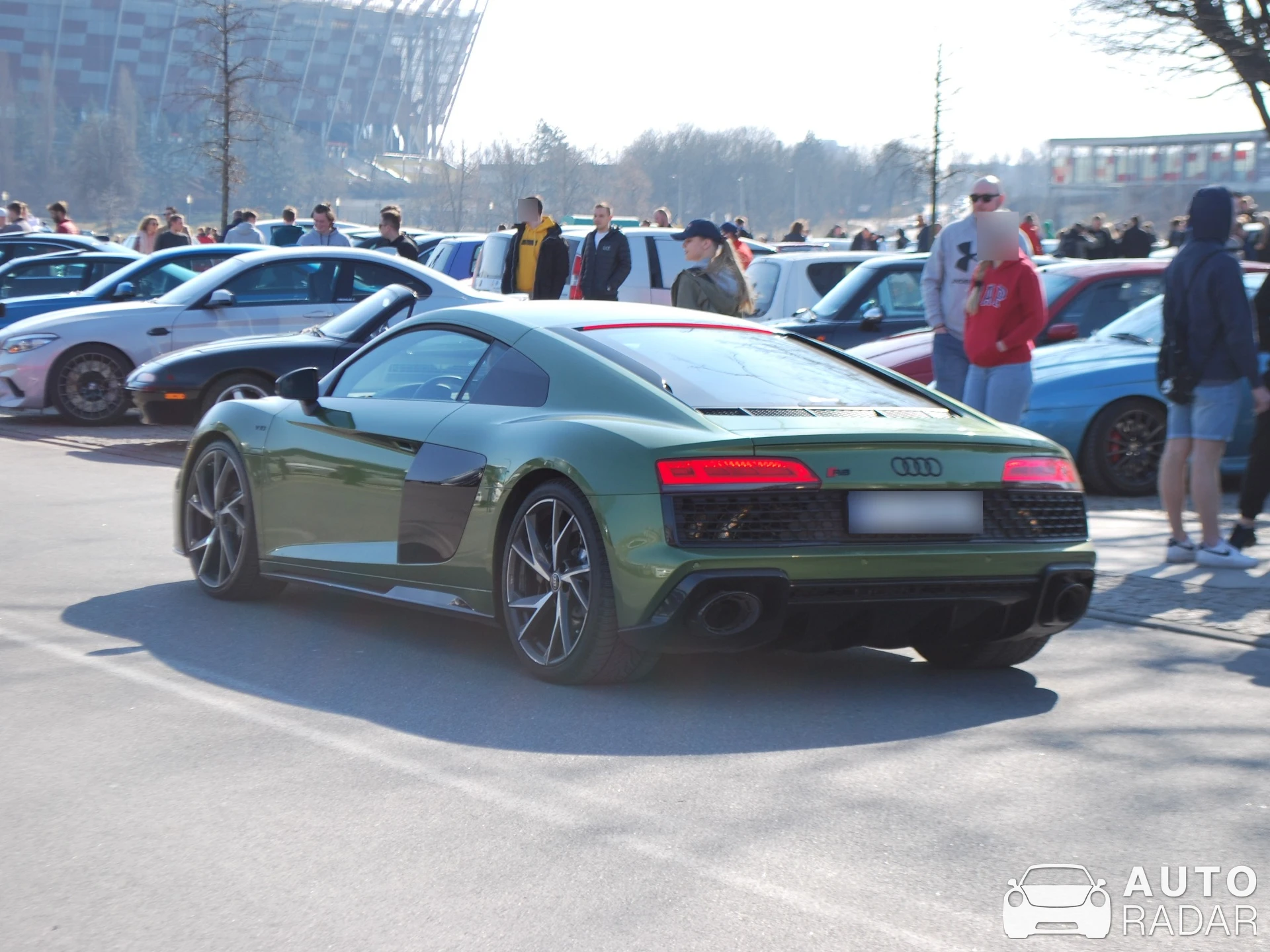Audi R8 V10 2019 spotted in Warszawa