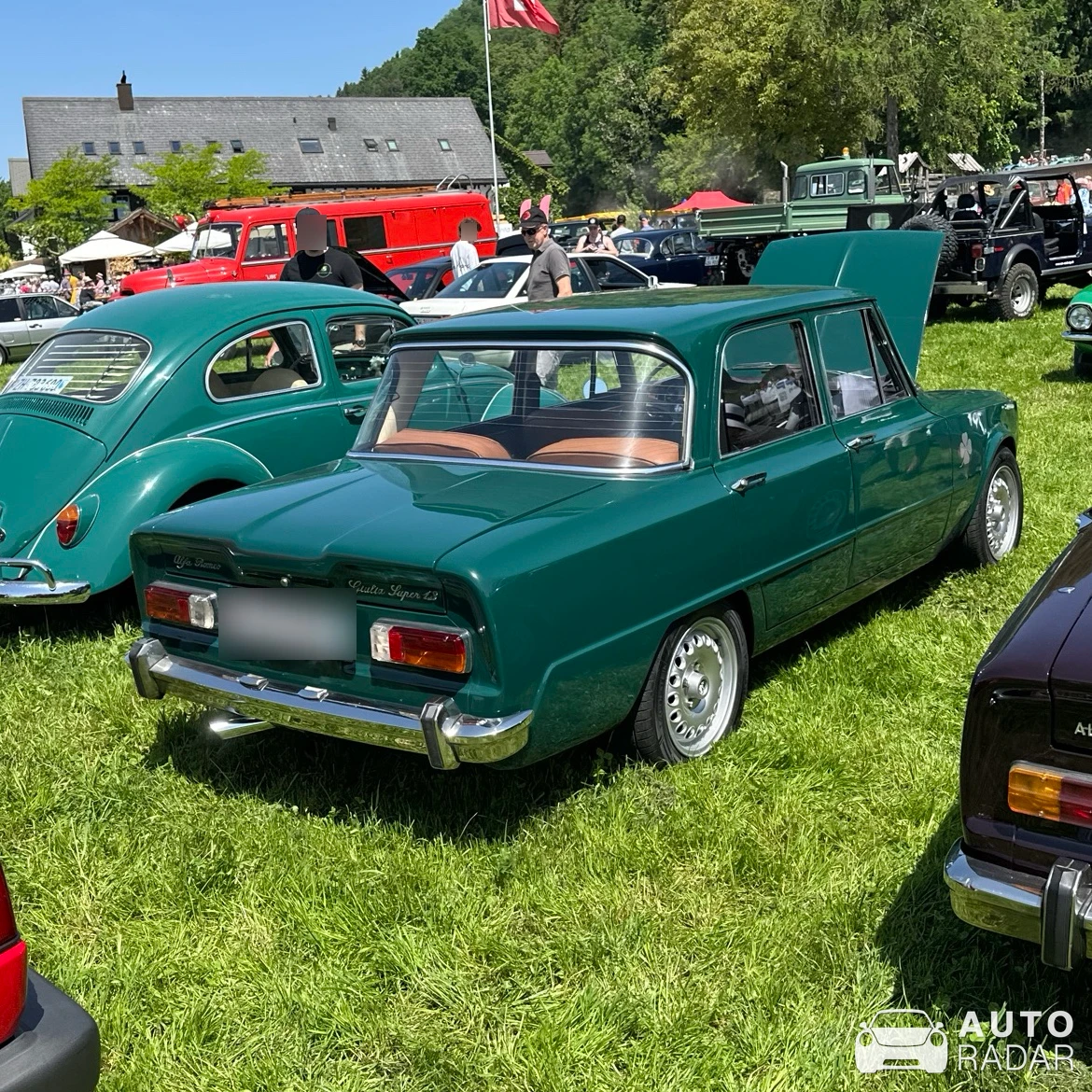 Alfa Romeo Giulia Super 1.3 spotted in Dürnten