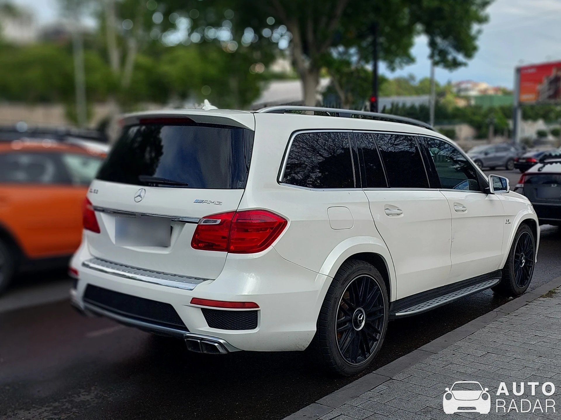 Mercedes-AMG GLS 63 X166 spotted in Tbilisi