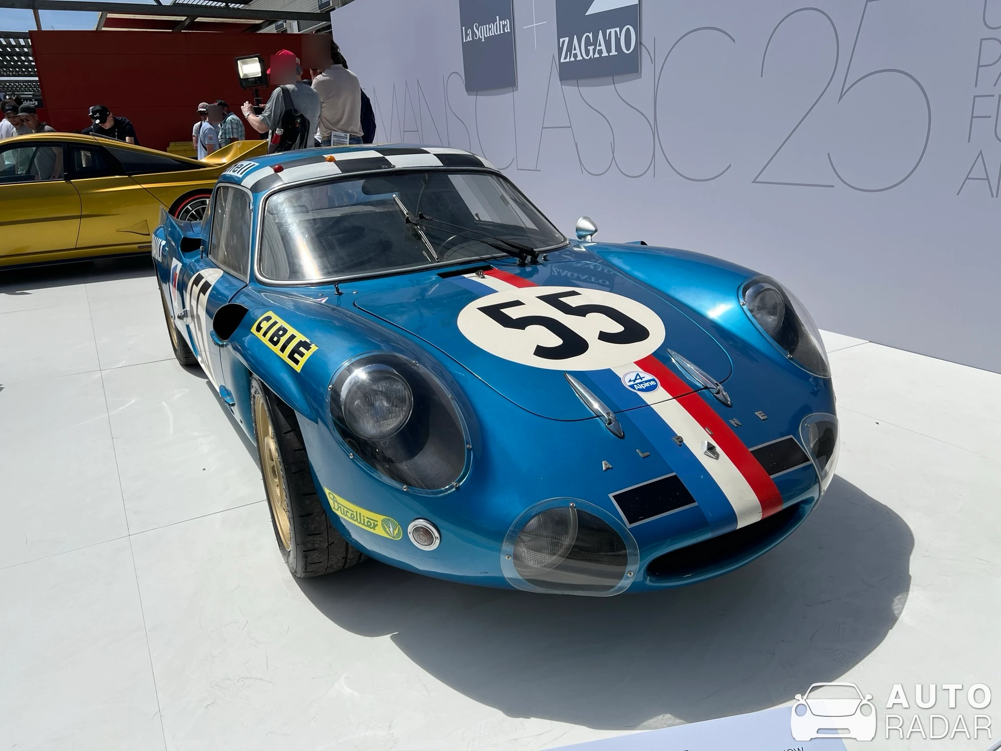 Alpine A210 spotted in Le Mans