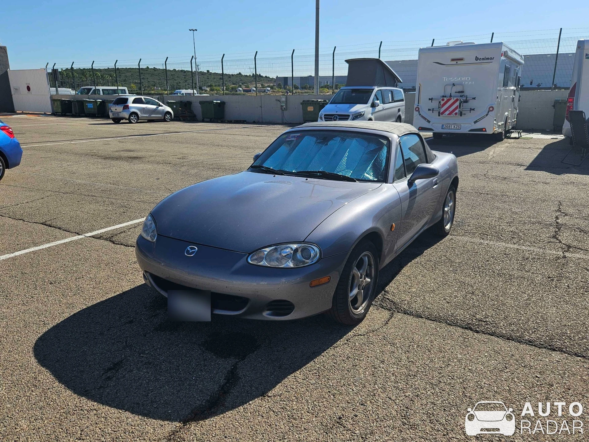 Mazda MX-5 NB spotted in Cheste, Spain
