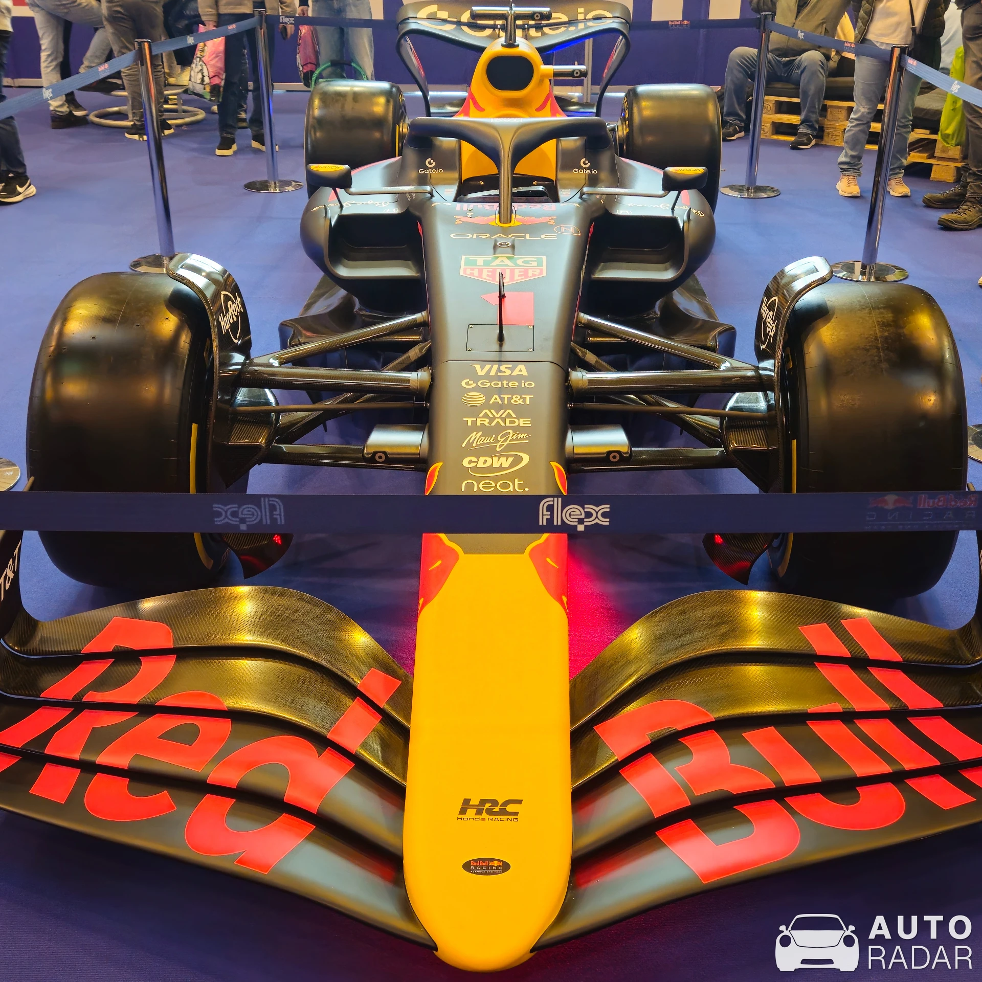 Red Bull Racing RB18 spotted in Essen, Germany