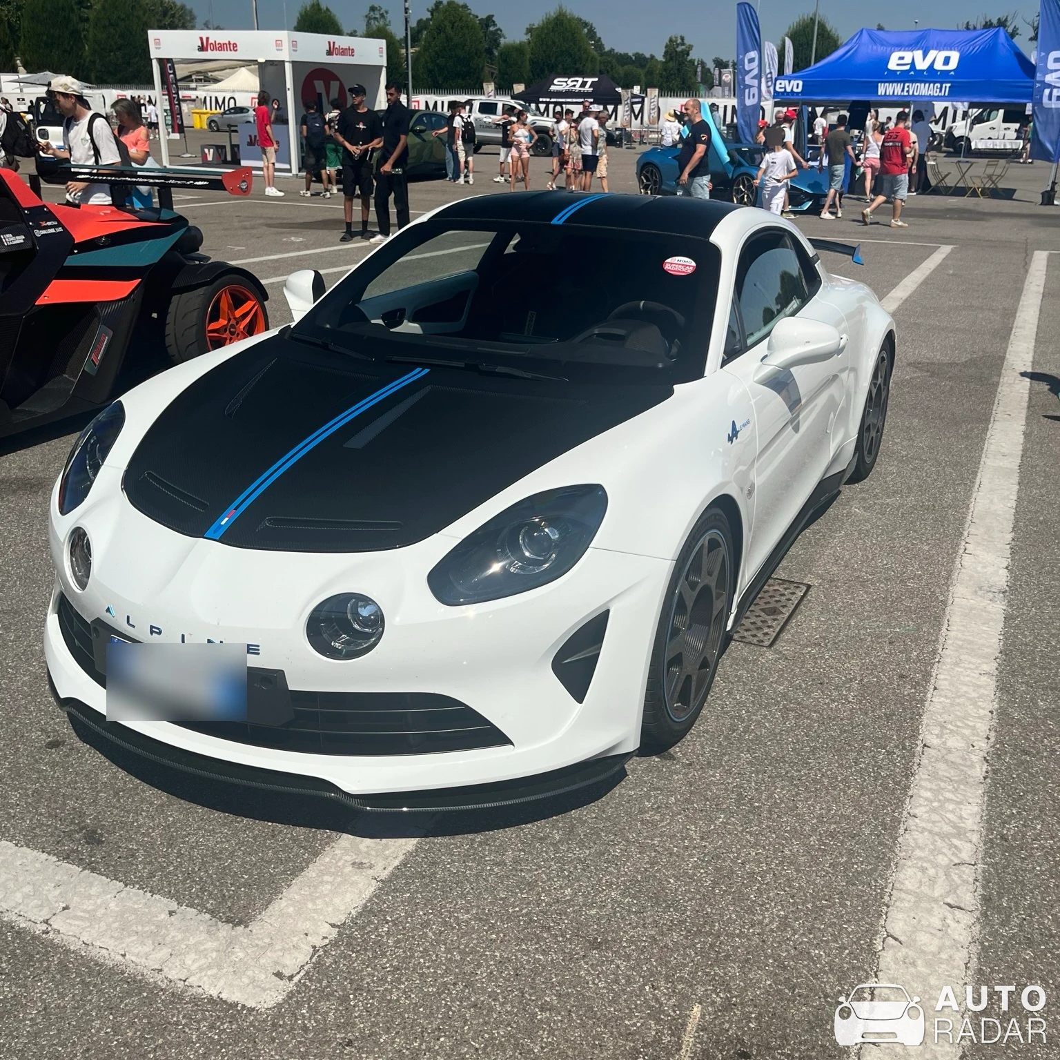 Alpine A110 R Le Mans spotted