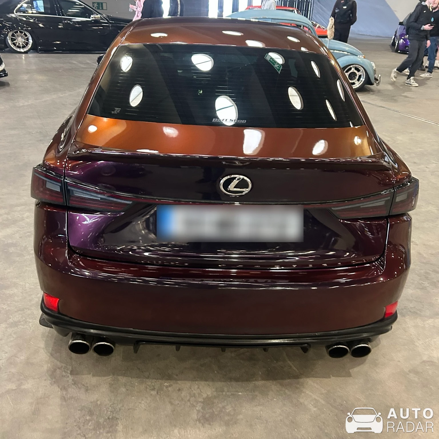 Lexus IS 500 F SPORT spotted in Mechelen
