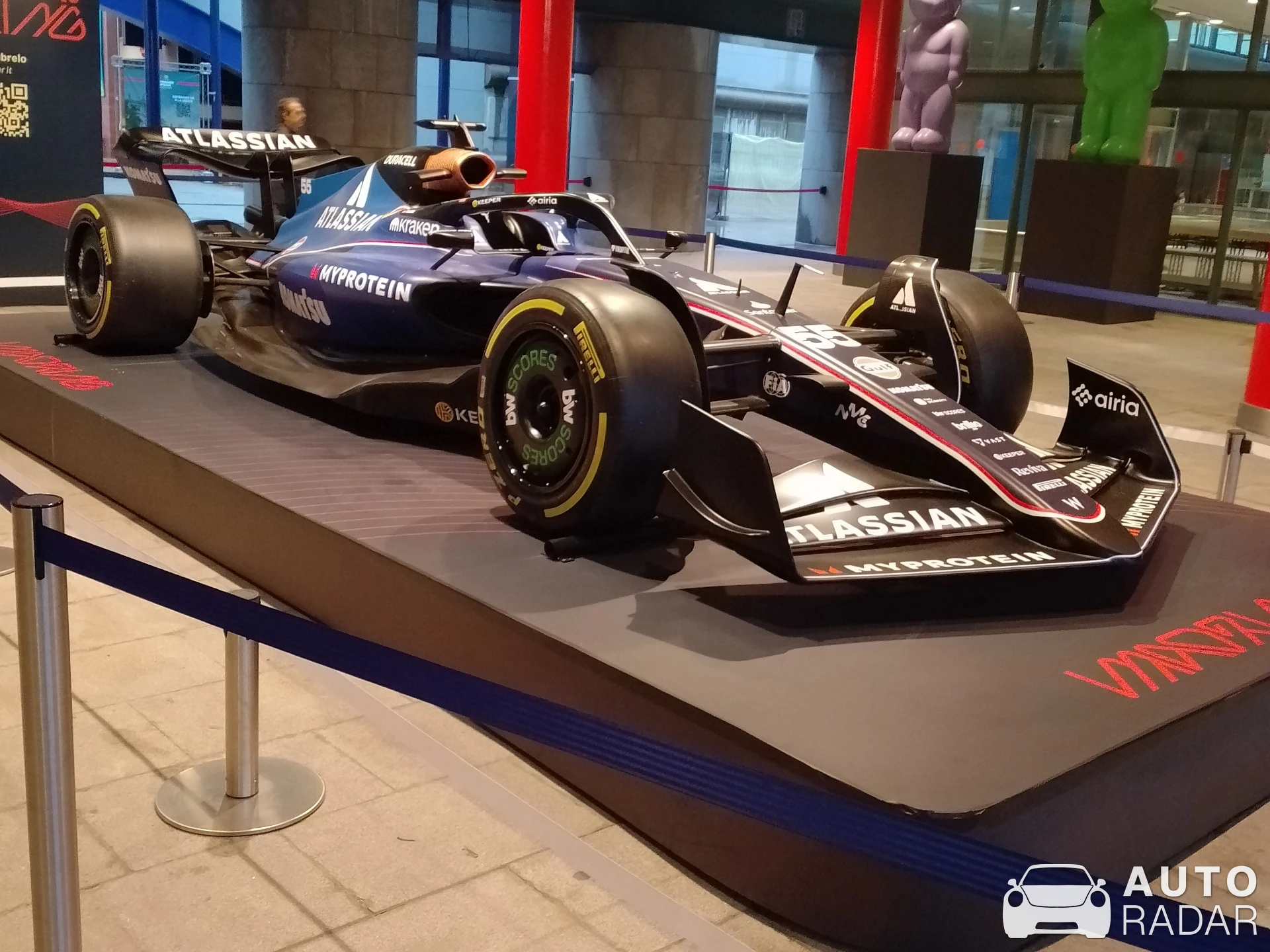Williams FW46 spotted in Madrid