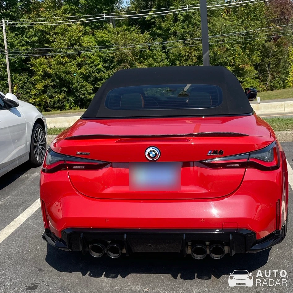 BMW M4 G83 Convertible Competition spotted in Boylston