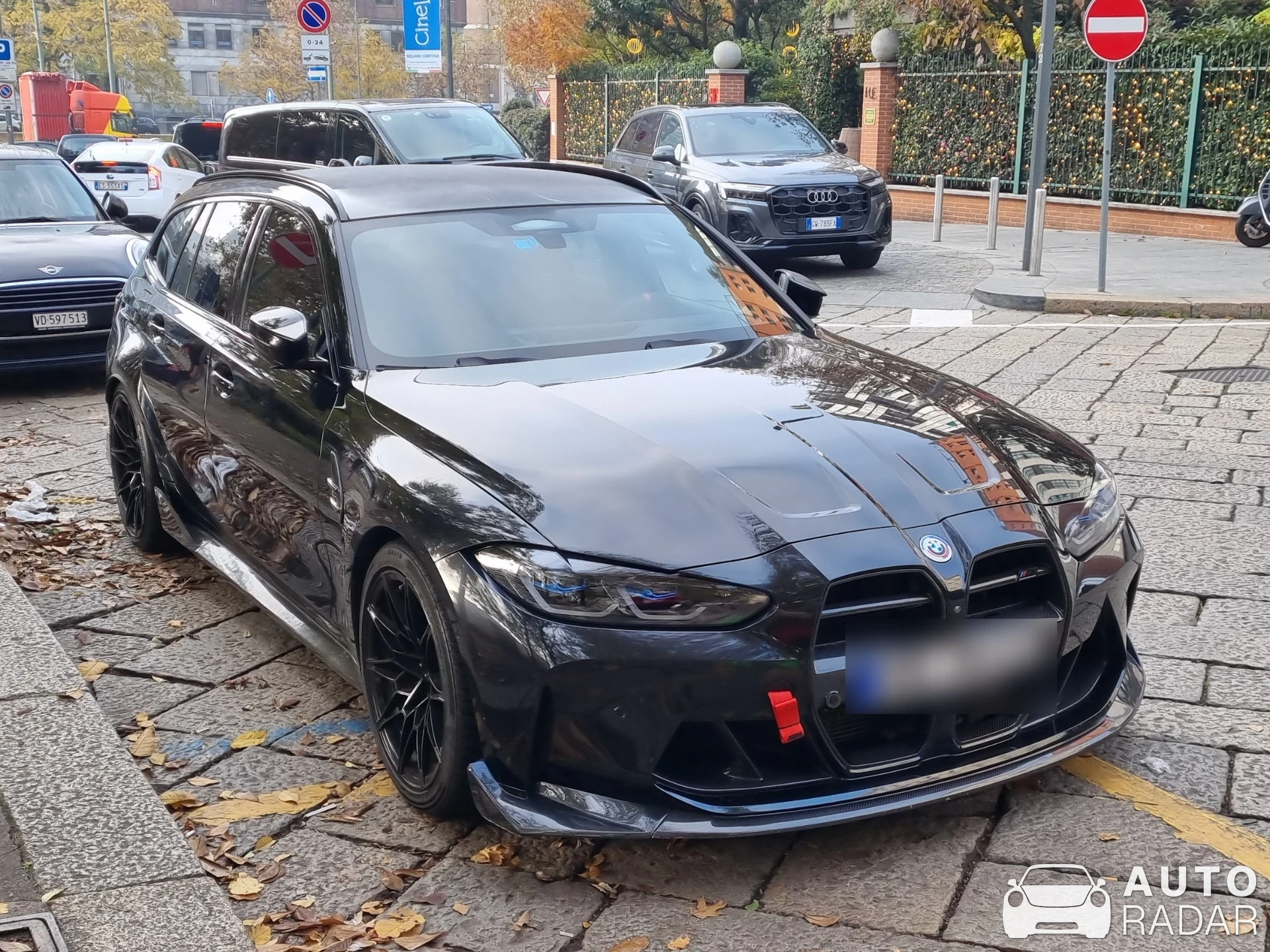 BMW M3 G81 Touring Competition spotted in Milano, Italia