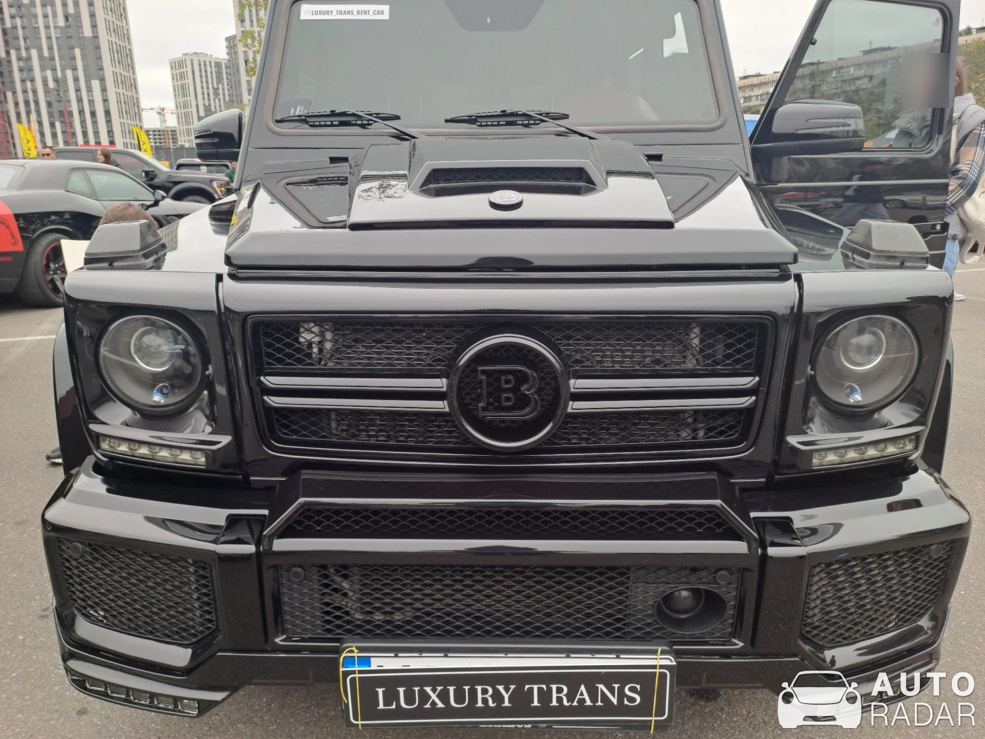 Mercedes-AMG Brabus G 63 2016 spotted in Київ, Україна