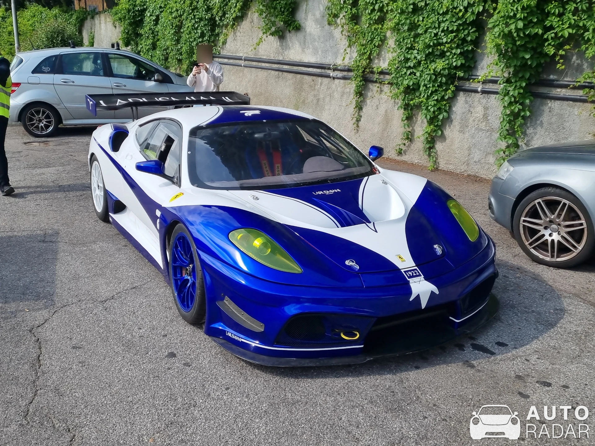 Ferrari 430 Scuderia GT3 spotted in Como