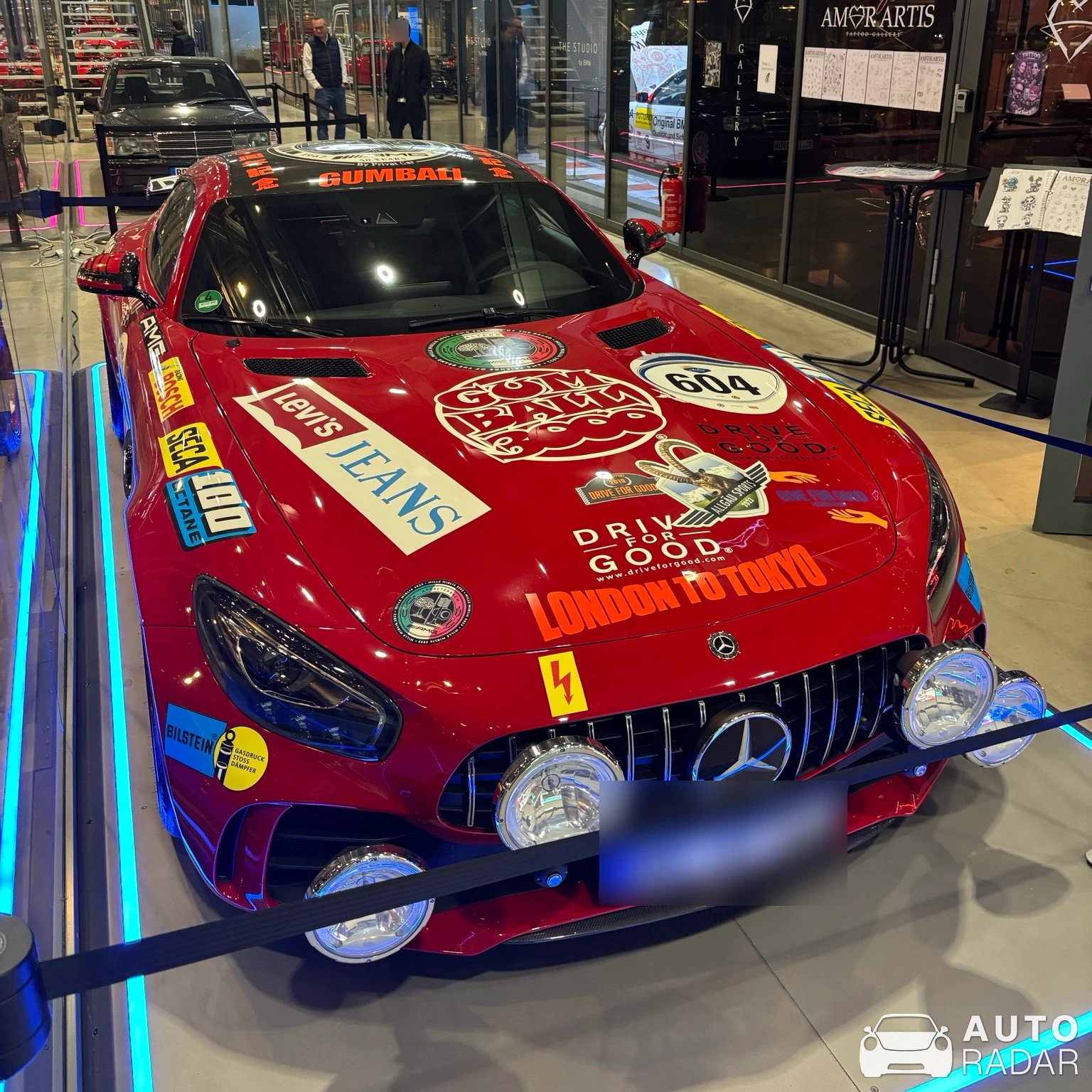 Mercedes-AMG GT R C190 Rote Sau spotted in München