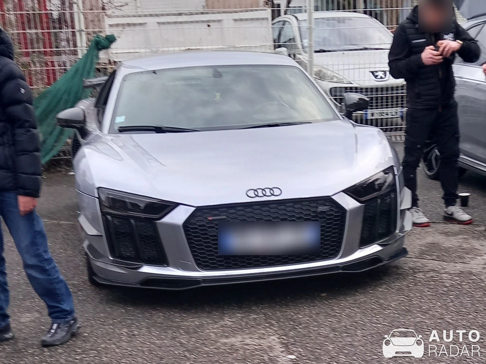 Audi ABT R8 V10 spotted in Annecy
