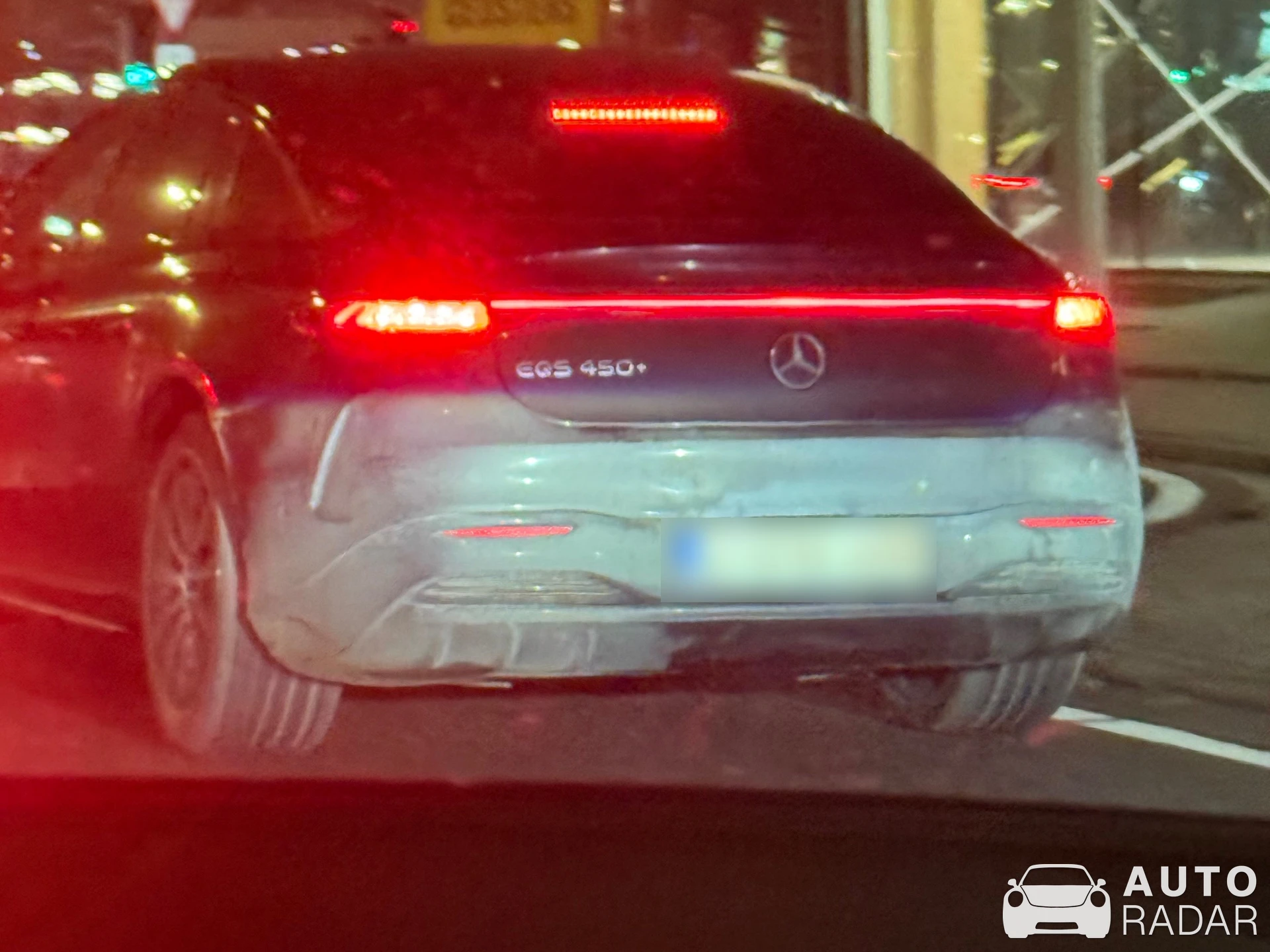 Mercedes-Benz EQS spotted in Antwerpen, België