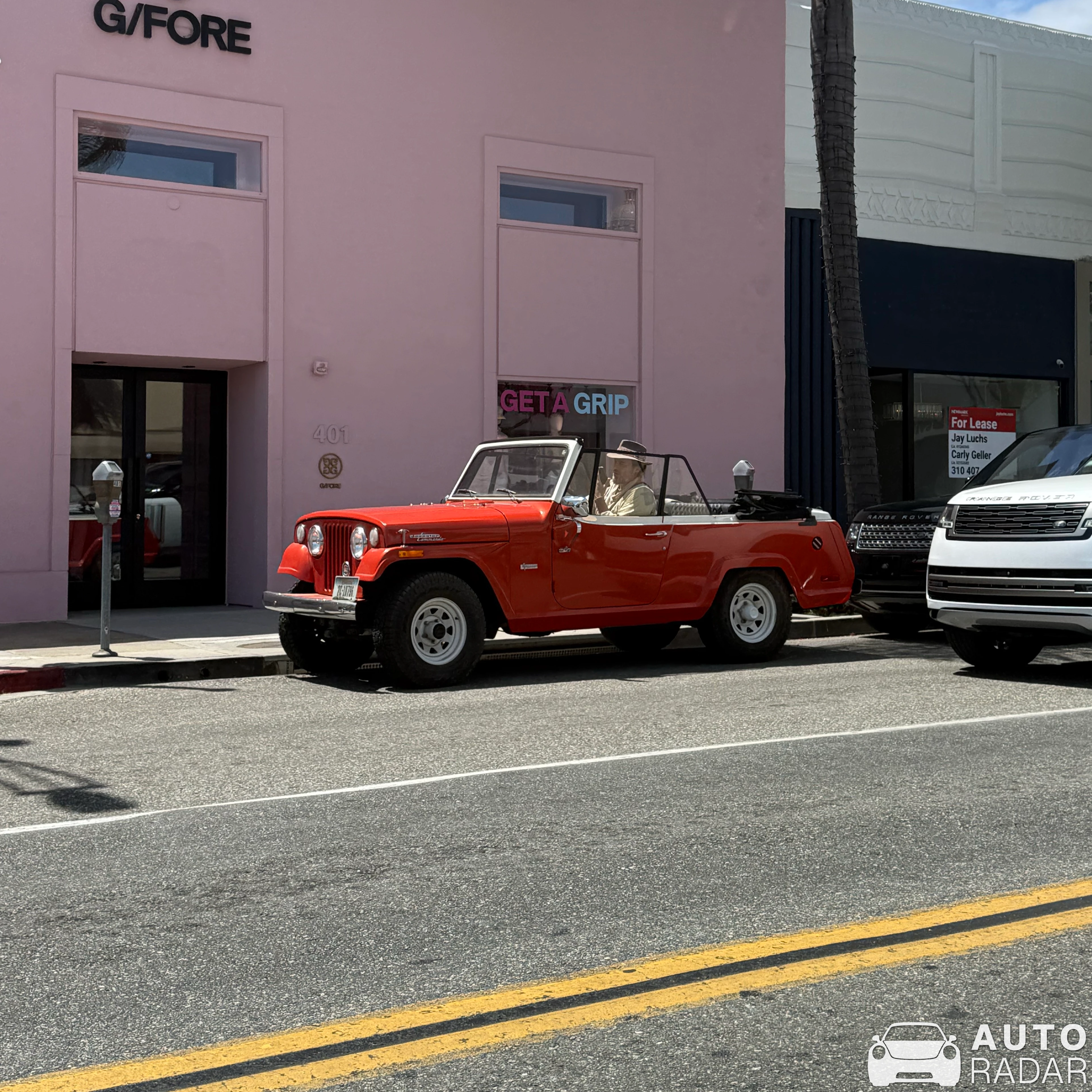 Jeepster Commando spotted in Beverly Hills