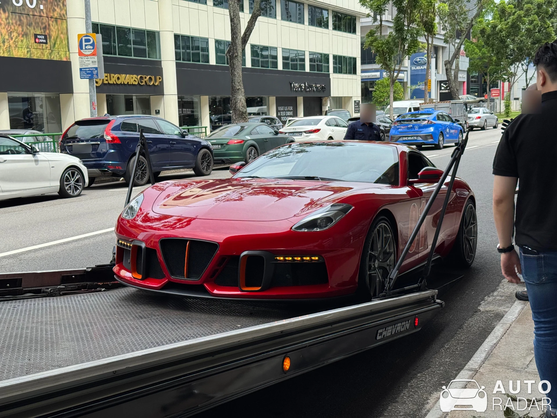 Touring Superleggera Aero 3 spotted in Singapore