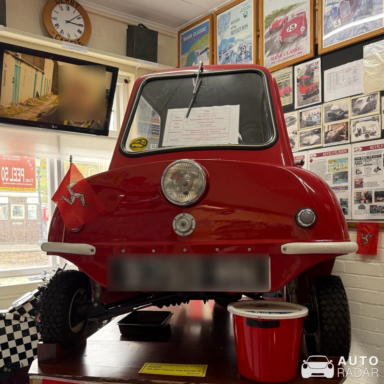 Peel P50 spotted in Peel