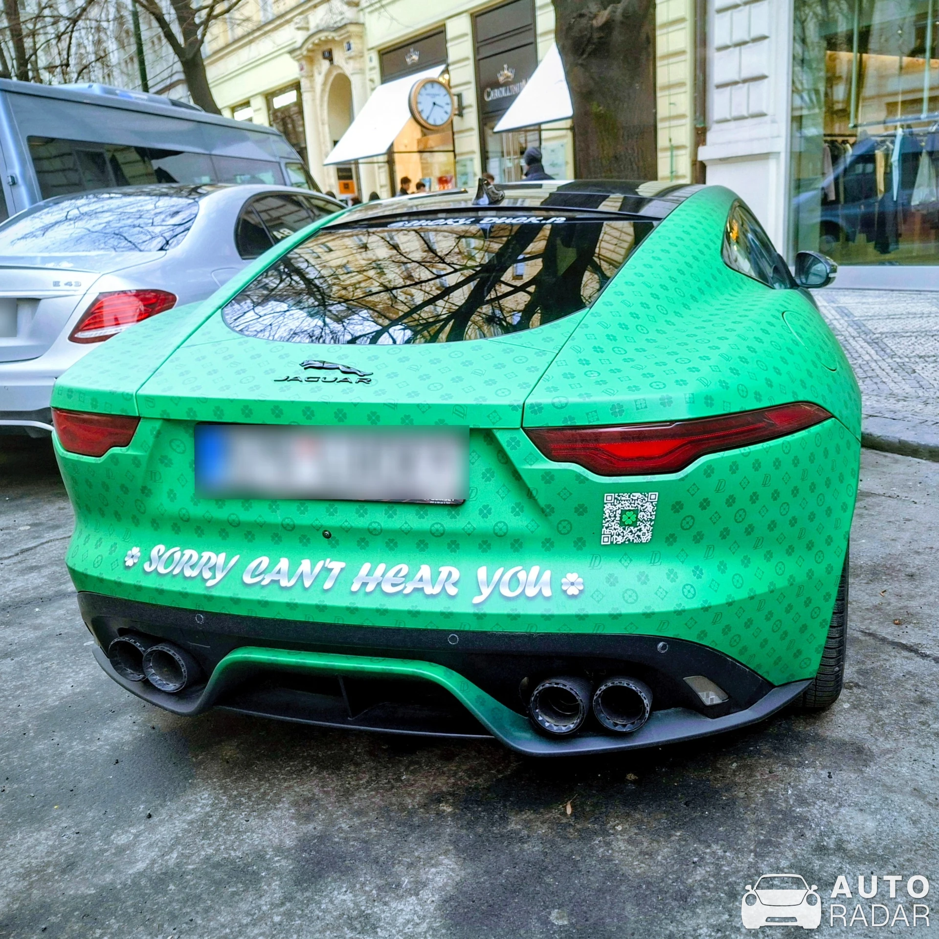 Jaguar F-Type R Coupé 2020 spotted in Praha