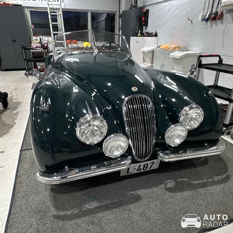 Jaguar XK120 spotted in Sandnes, Norway