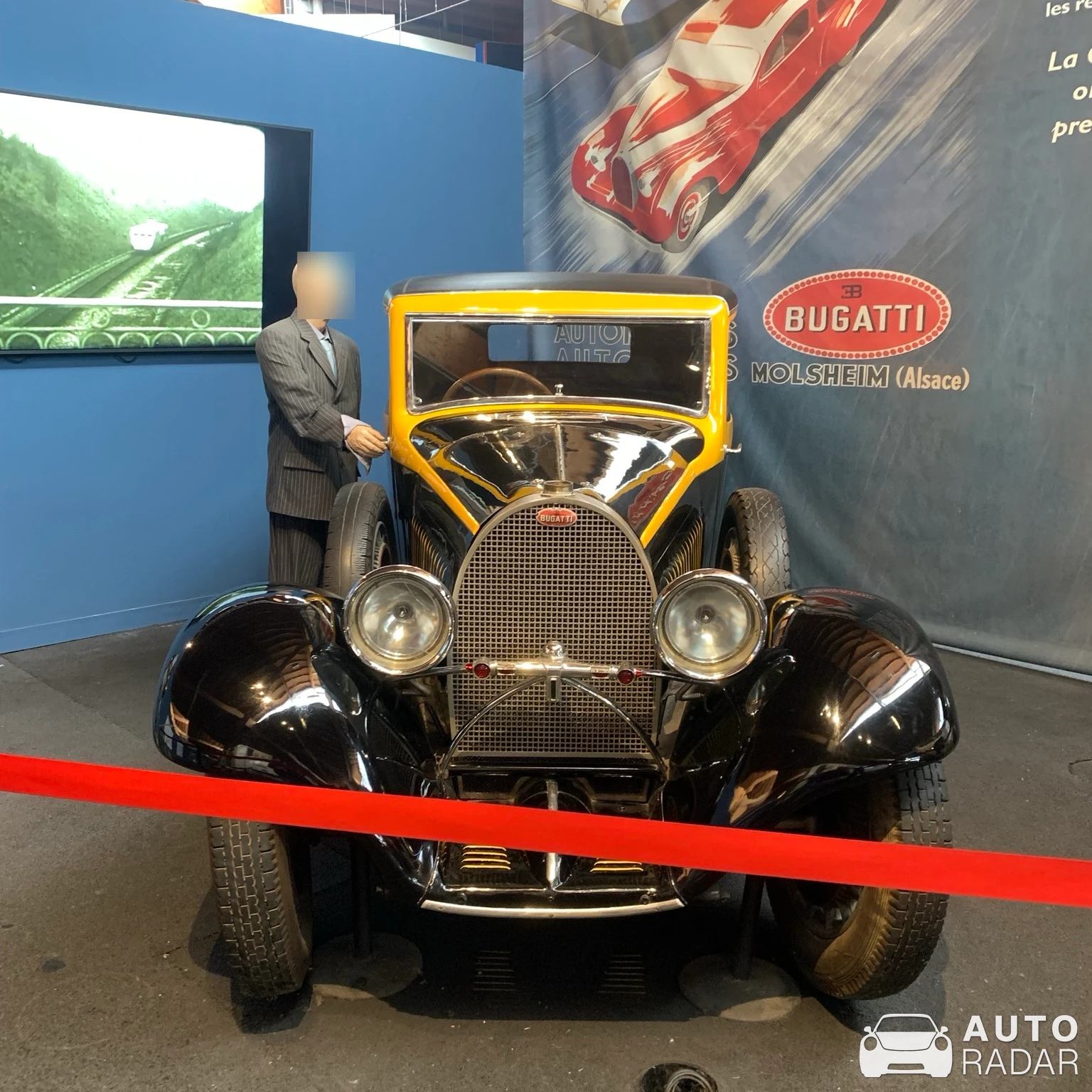 Bugatti Type 41 spotted in Mulhouse