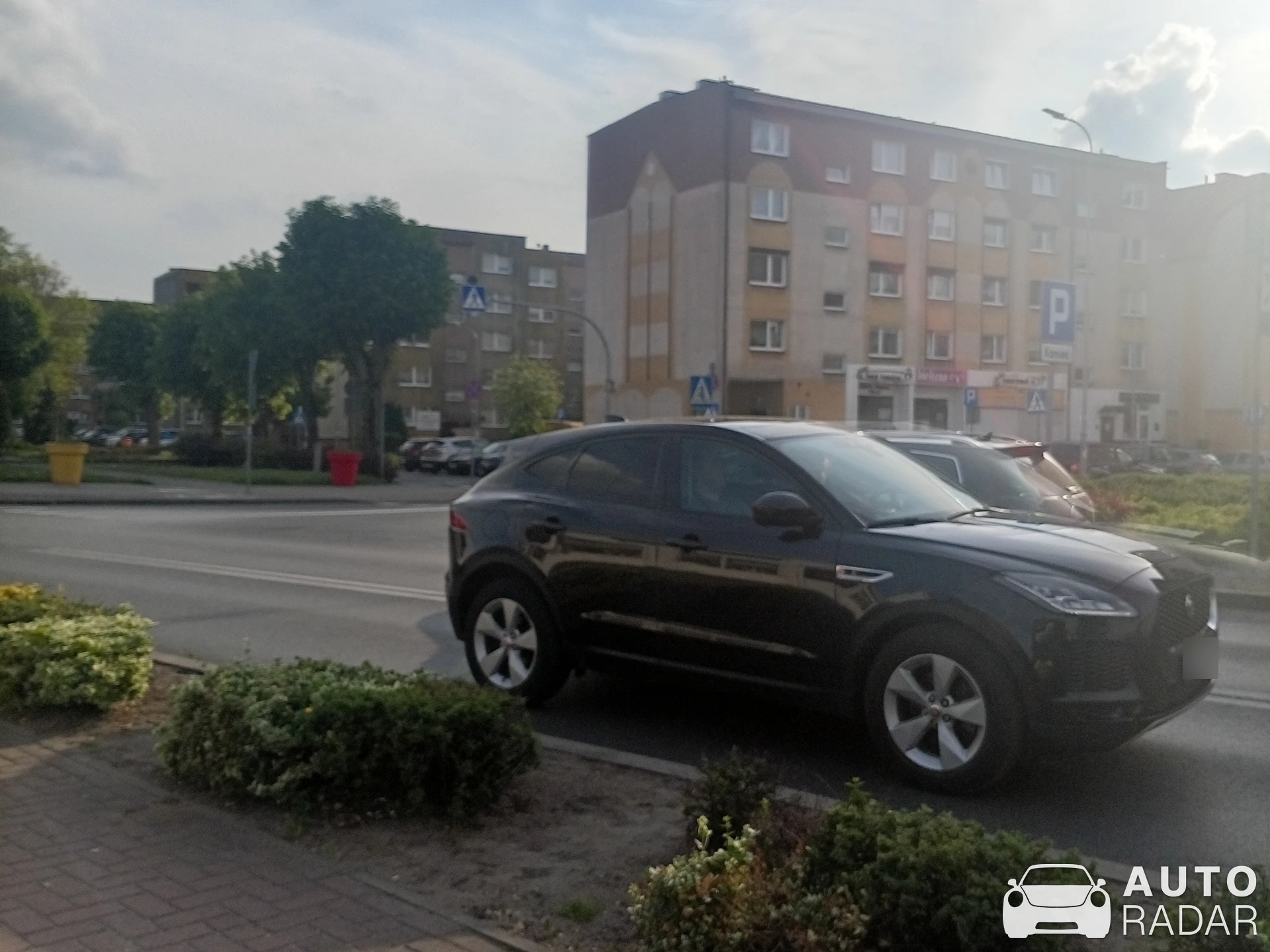 Jaguar E-PACE spotted in Dębno