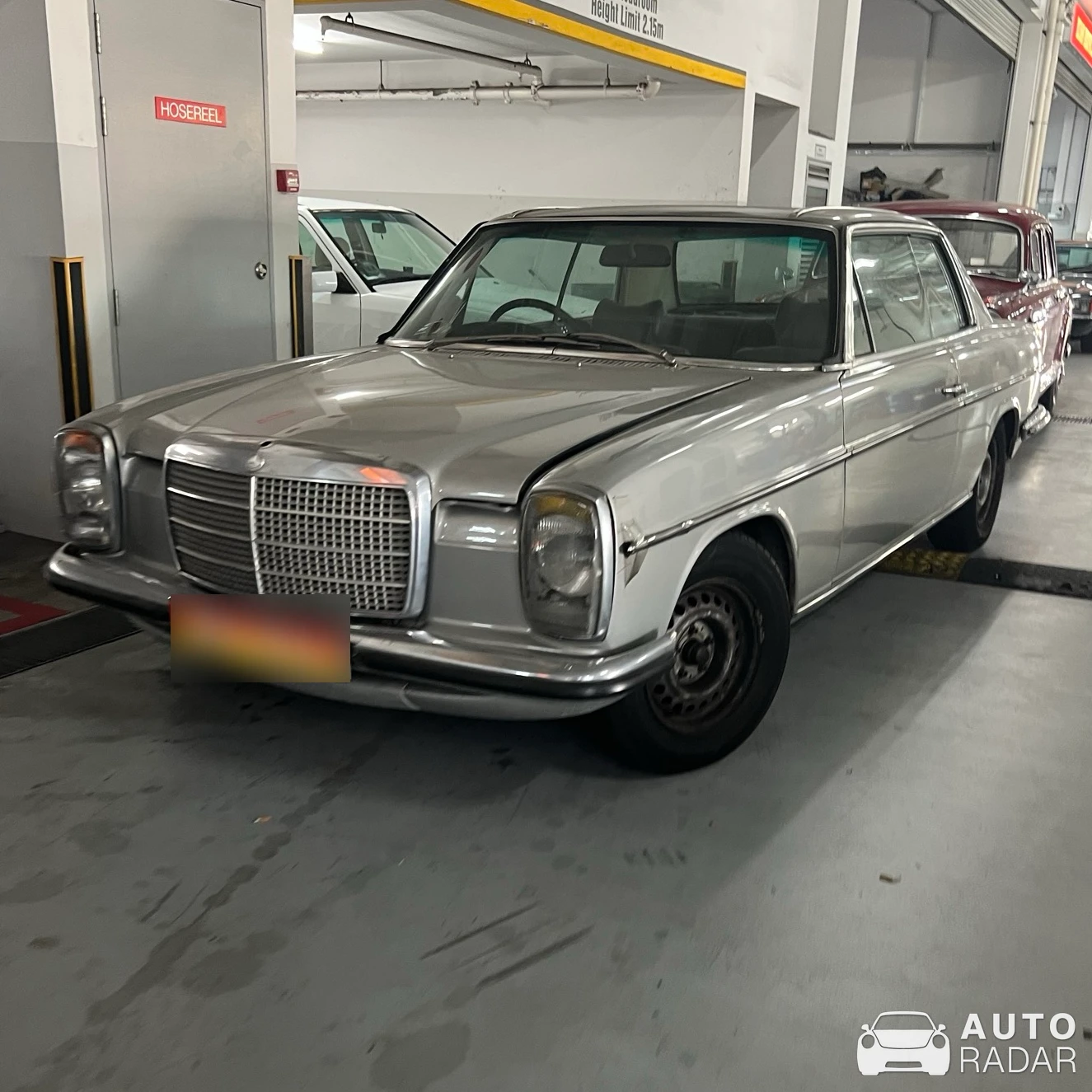 Mercedes-Benz 250CE W114 spotted in Singapore