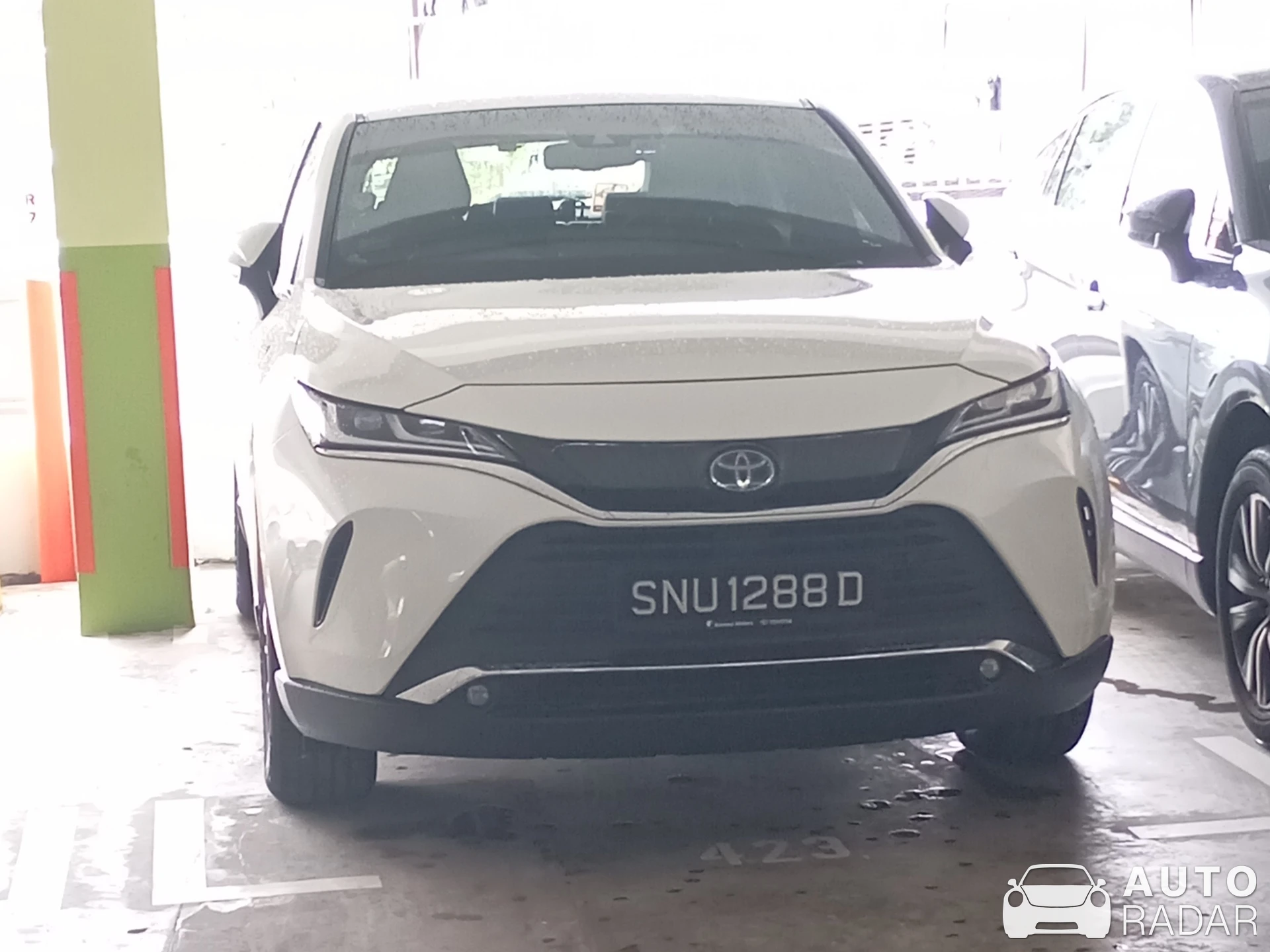 Toyota Harrier spotted in Singapore