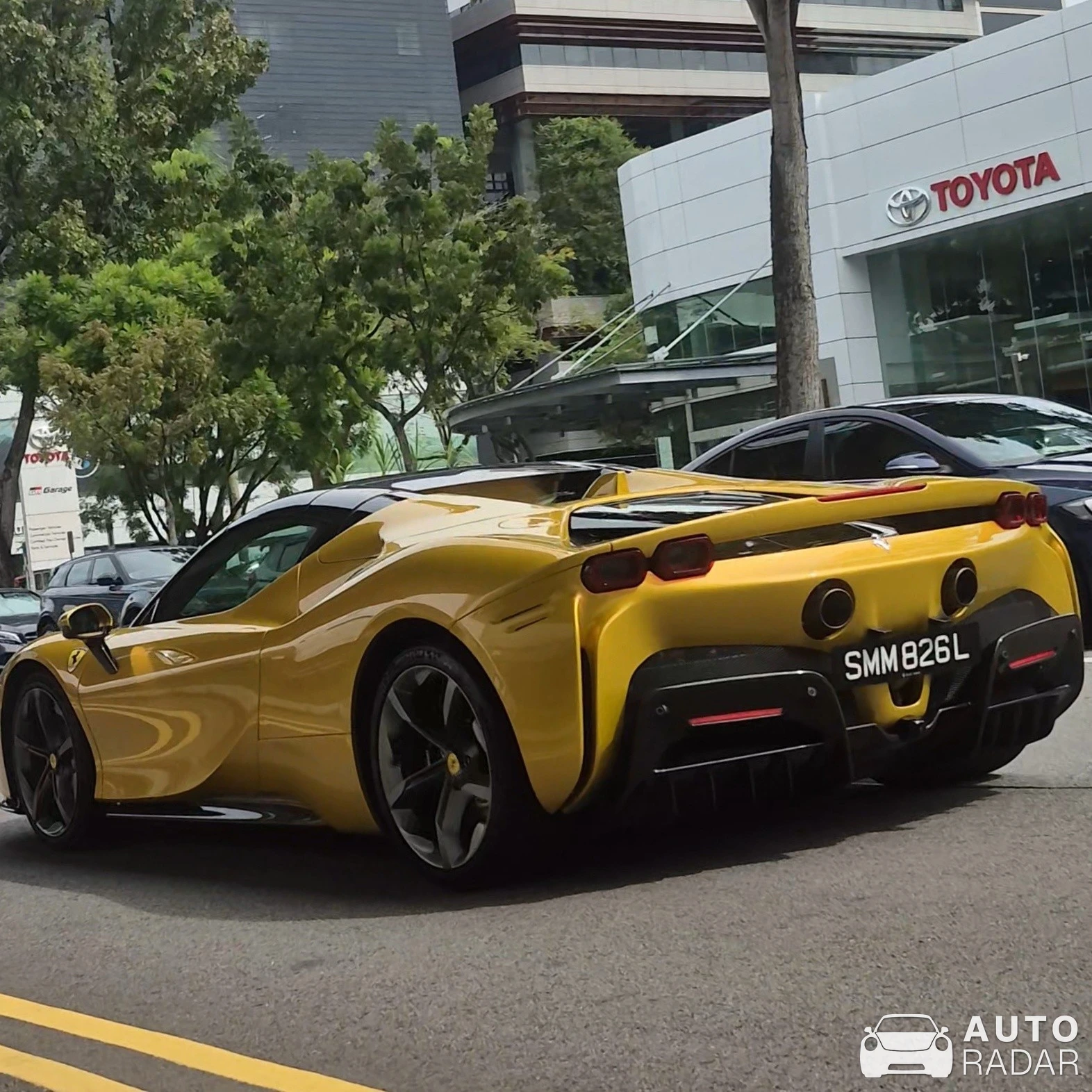 Ferrari SF90 Spider spotted in Singapore, Singapore