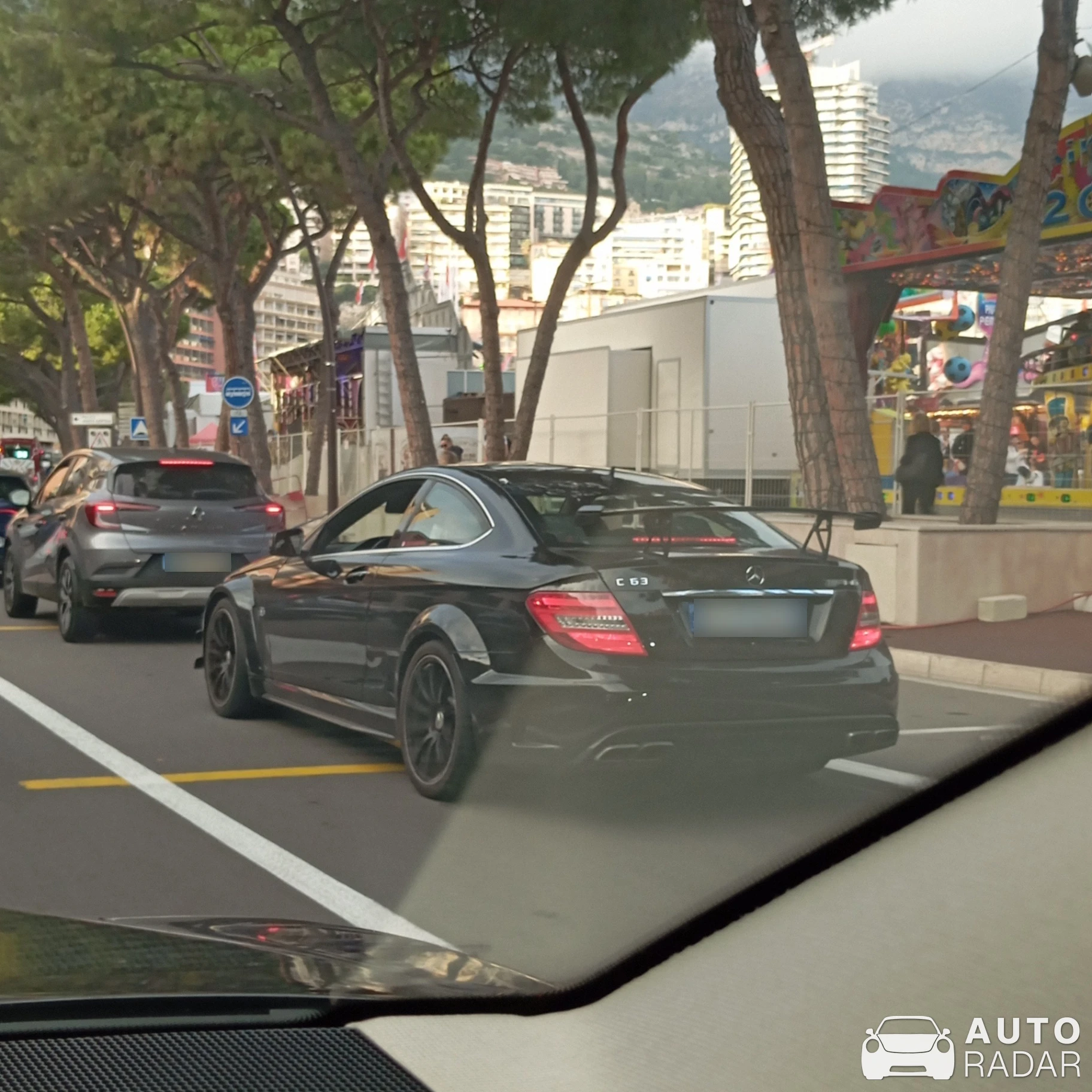 Mercedes-AMG C 63 Coupé W204 spotted in Monaco, Monaco
