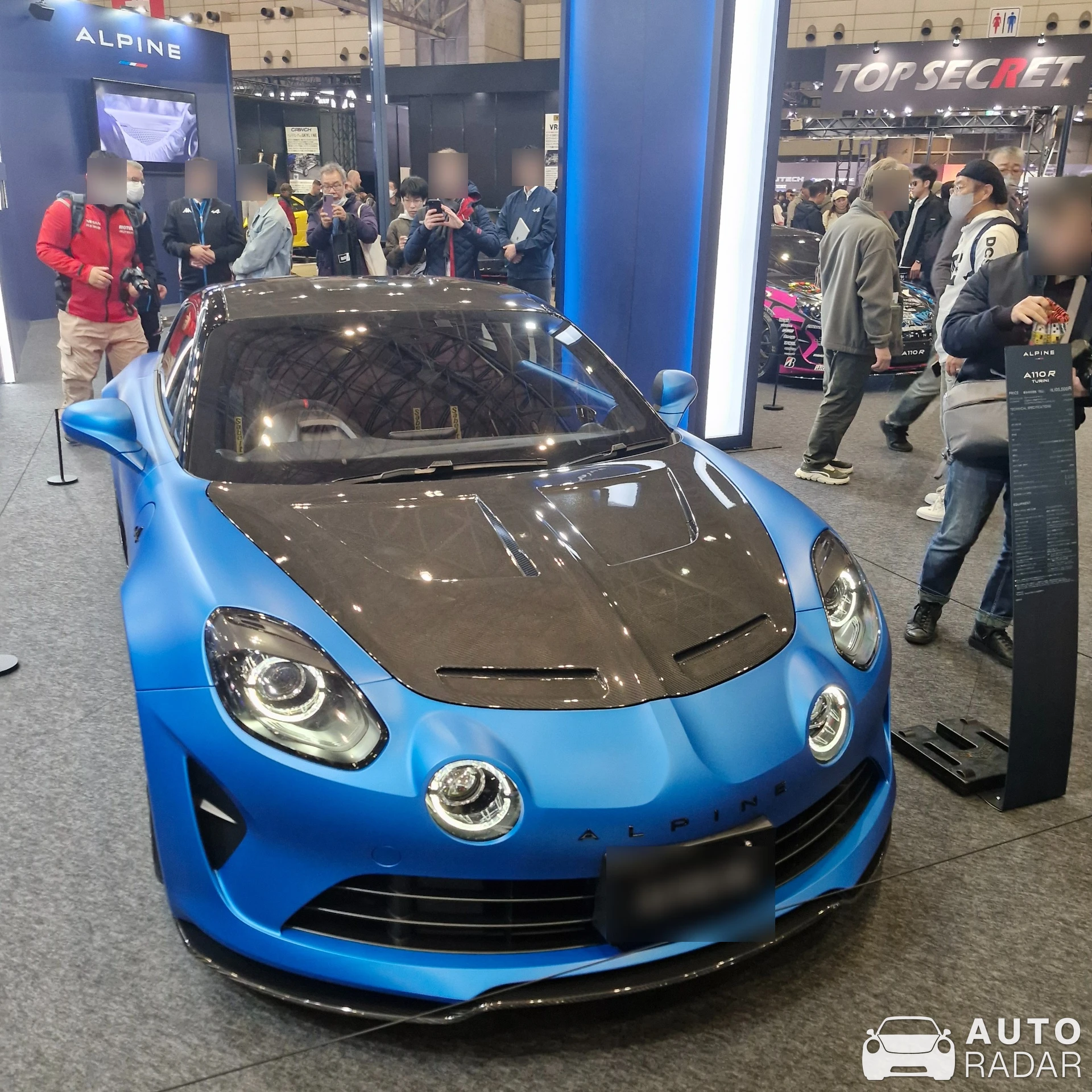 Alpine A110 R spotted in Narashino, Japan