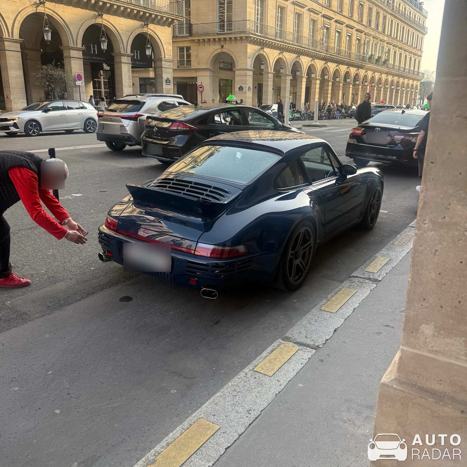 Porsche RUF 964 RCT spotted in Paris