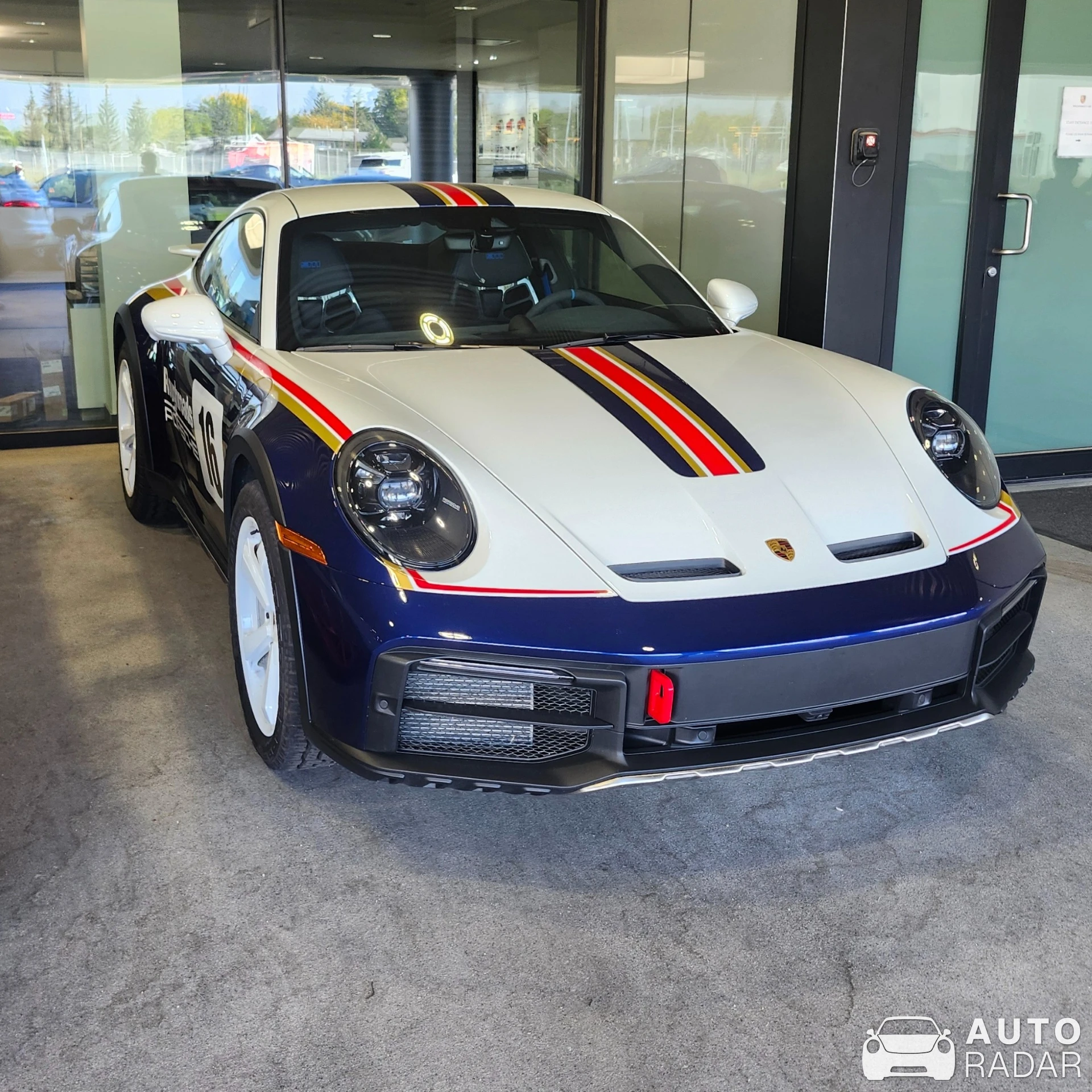 Porsche 911 Dakar spotted in Calgary