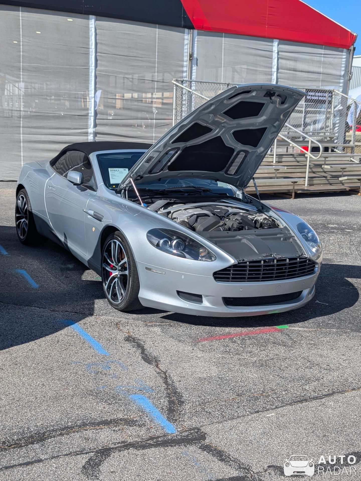 Aston Martin DB9 Volante spotted in Magaragadi, Nepal