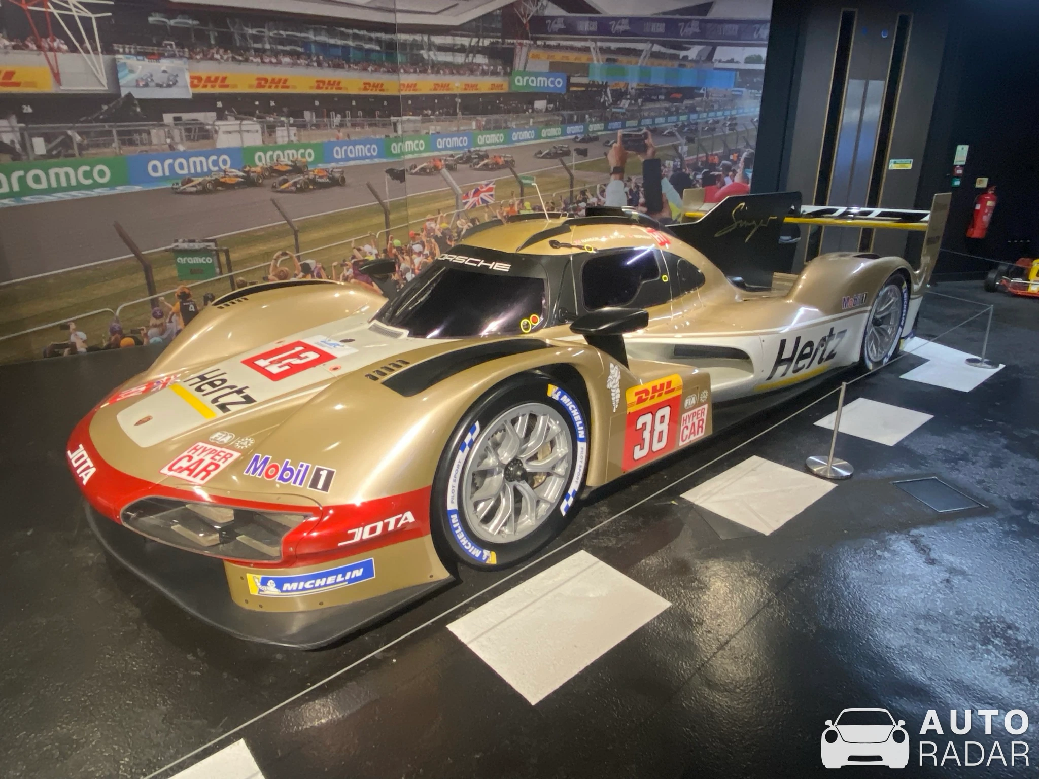 Porsche 963 LMDh Hertz Team JOTA spotted in England, United Kingdom