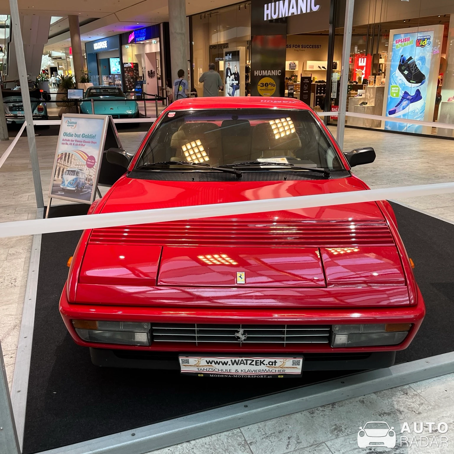Ferrari 500 Mondial Spider spotted in Wien