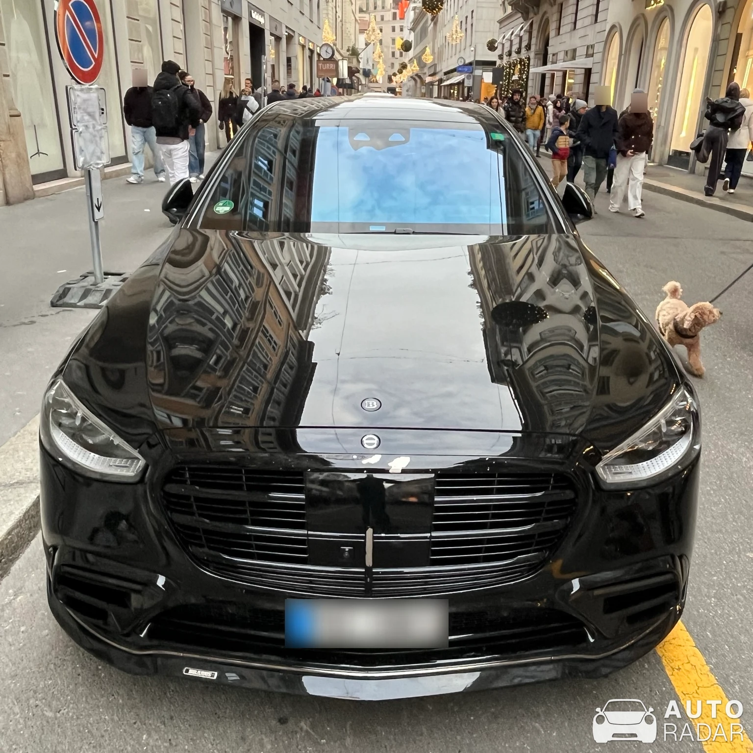 Mercedes-Benz Brabus S 580 spotted in Milano