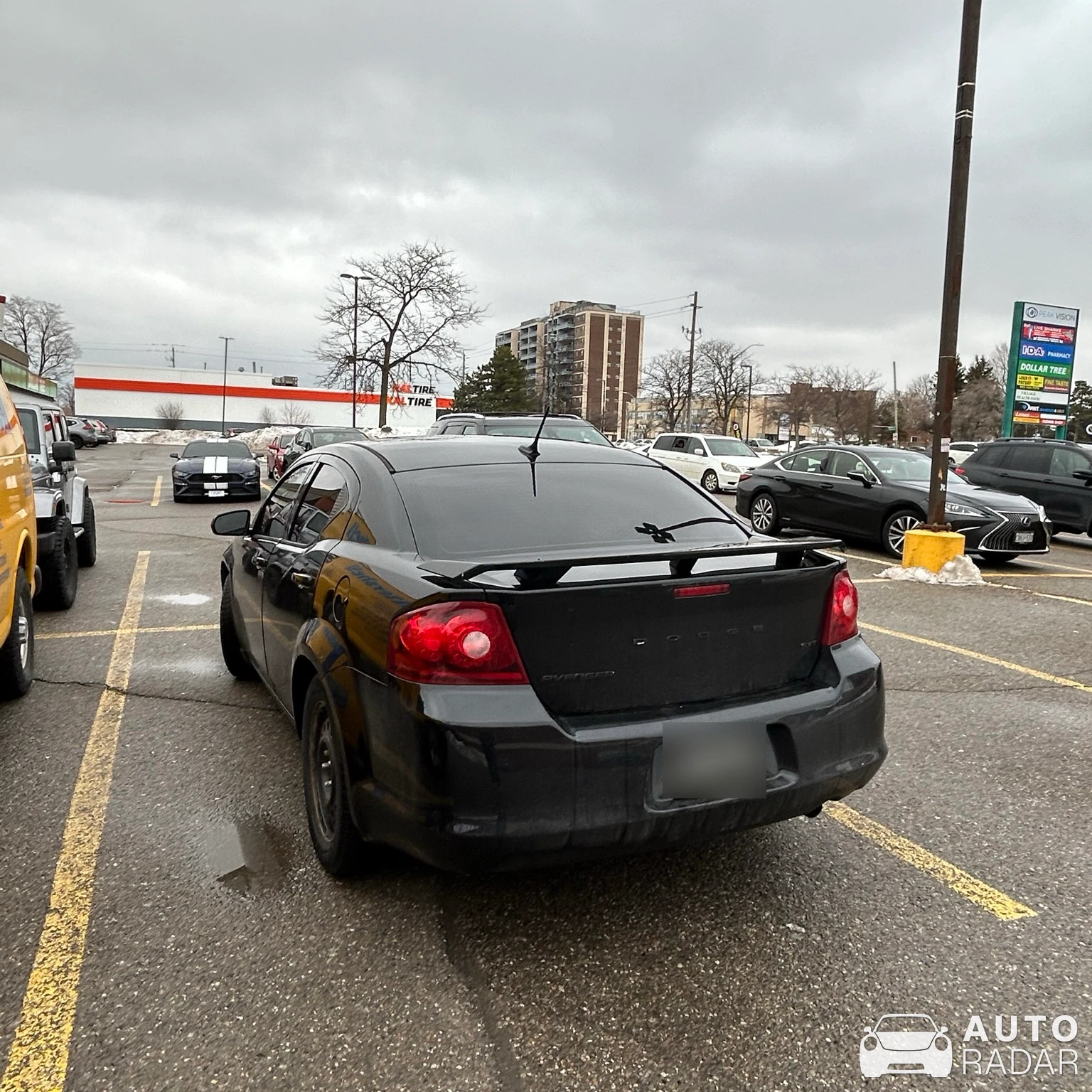 Dodge Avenger spotted in Brampton