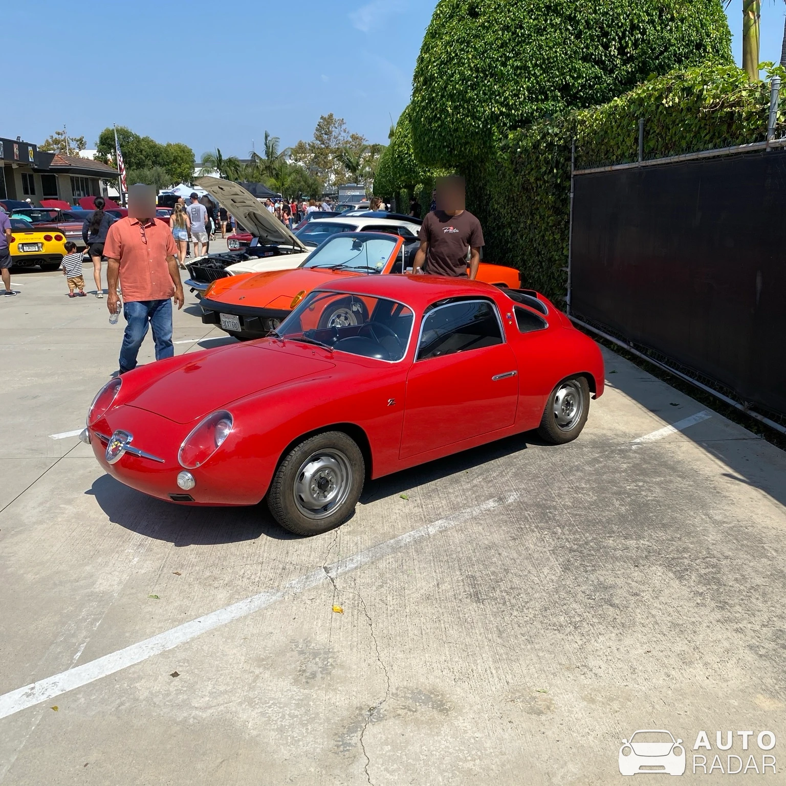 Abarth 750 spotted in Tustin