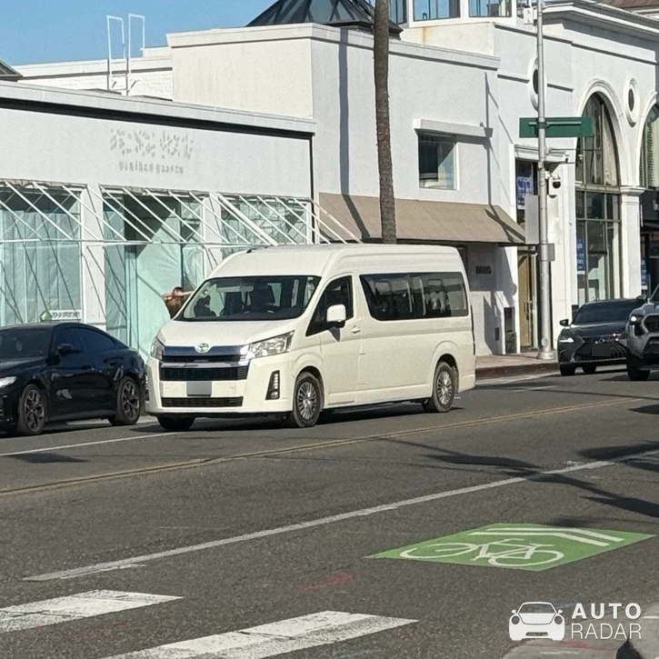 Toyota Hiace spotted in Beverly Hills
