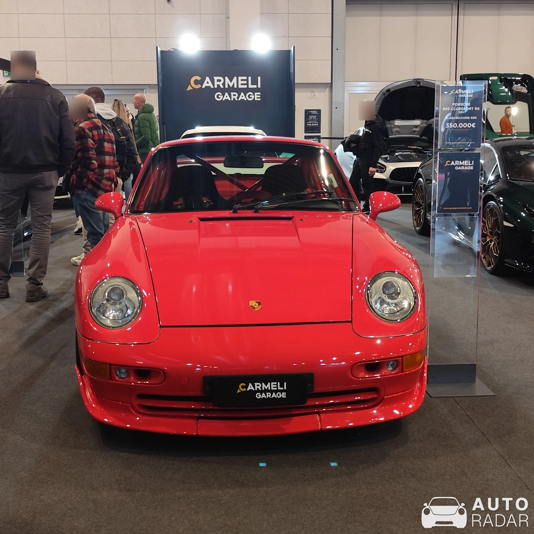 Porsche 993 Cup RSR 3.8 spotted in Vicenza