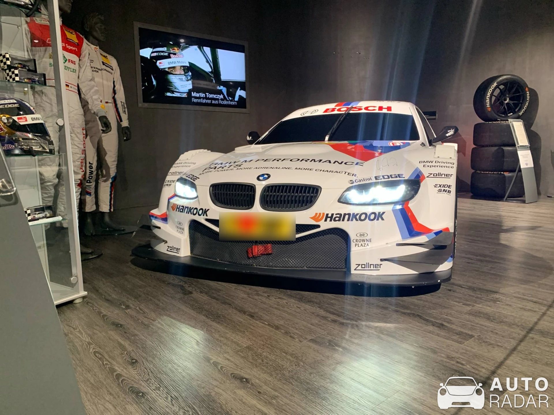 BMW M3 E92 Coupé DTM spotted in Norden