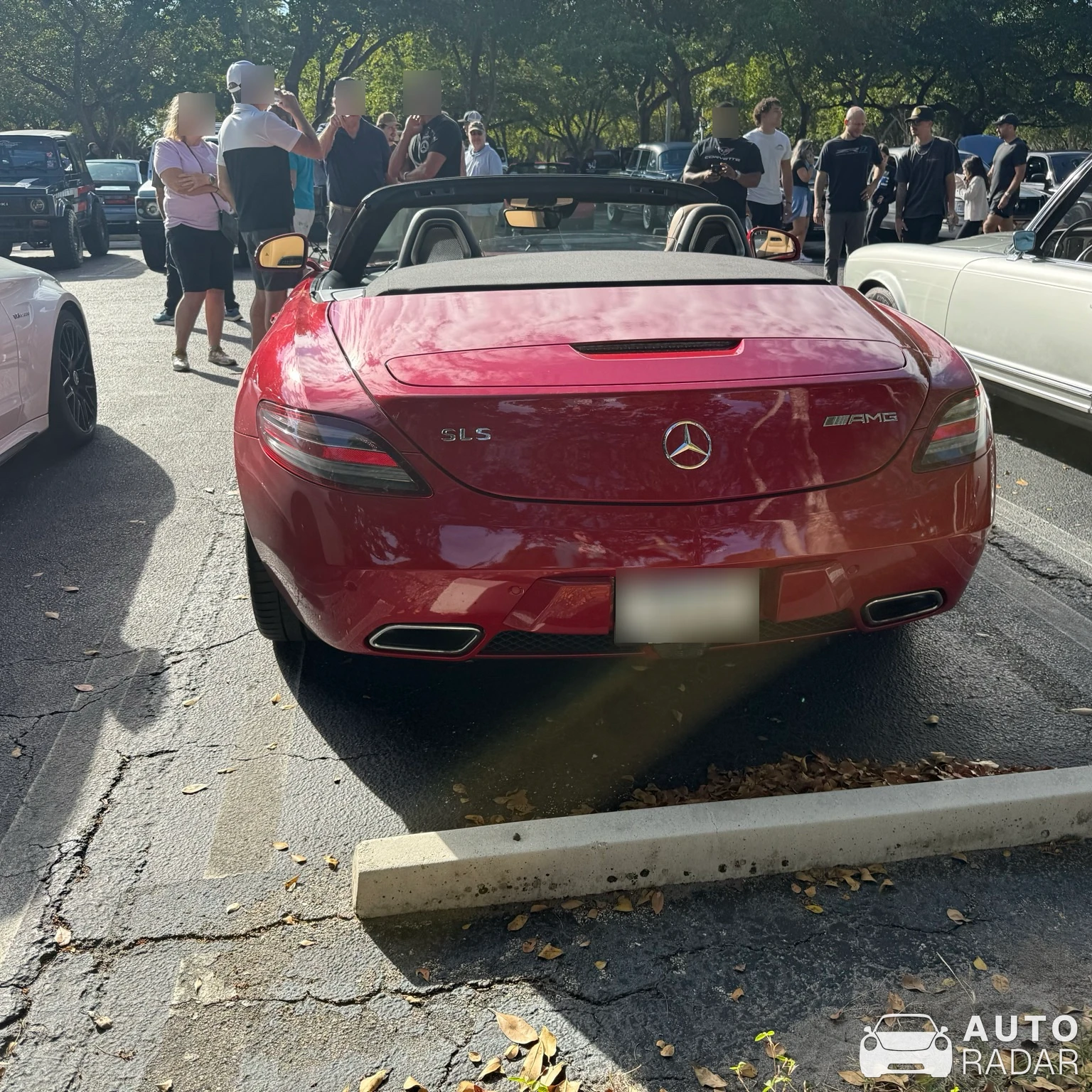 Mercedes-Benz SLS AMG Roadster spotted in Boca Raton, United States