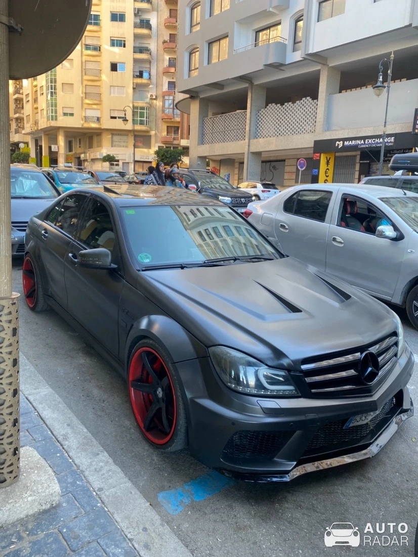 Mercedes-AMG C 63 Coupé W204 spotted in Tanger