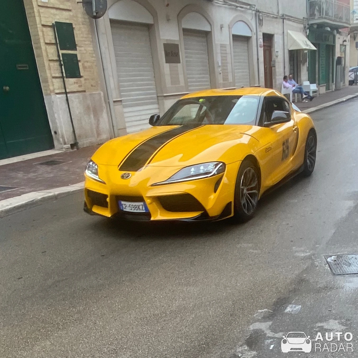 Toyota GR Supra A90 spotted in San Severo, Italy