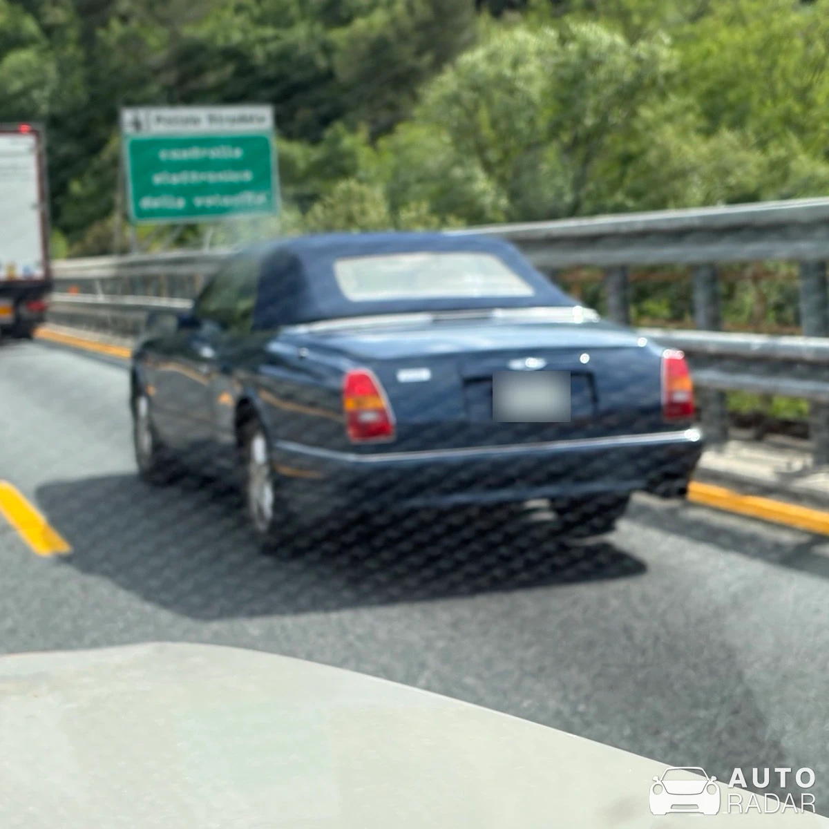Bentley Azure spotted in Budapest